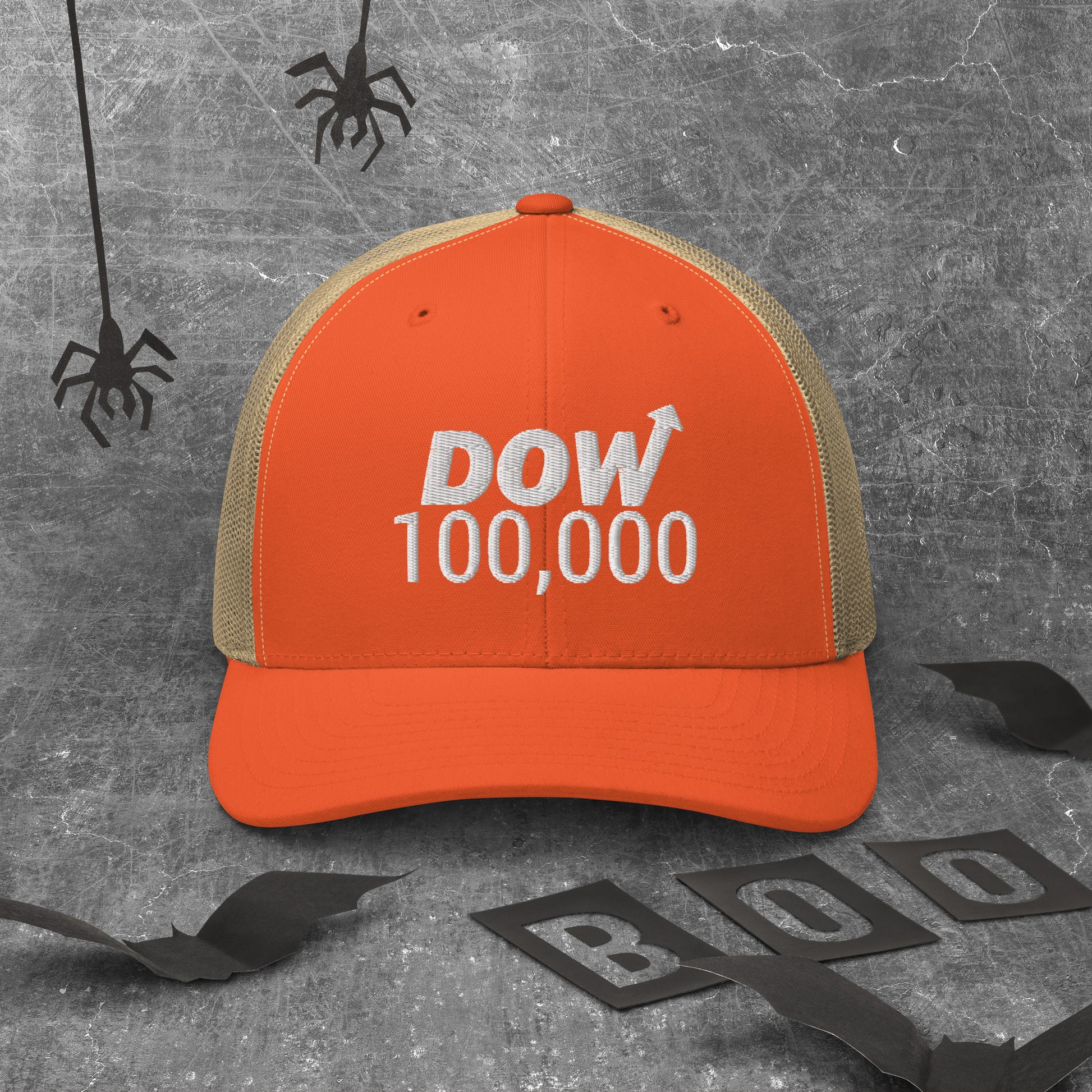 Dow 100.000 Hat / Dow 100k Hat / Dow 100000 Trucker Cap