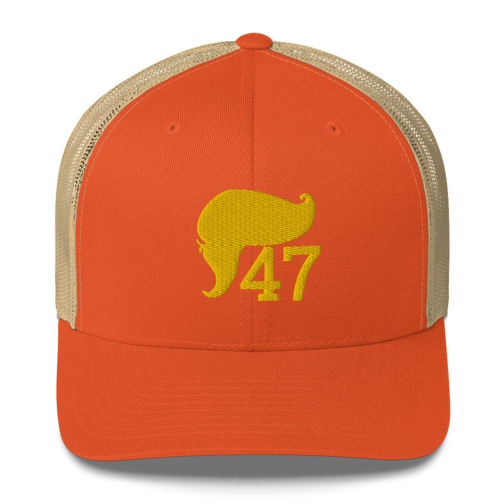 Trump 47 Hat / Make America Great Again Hat / Trump 47 Trucker Cap