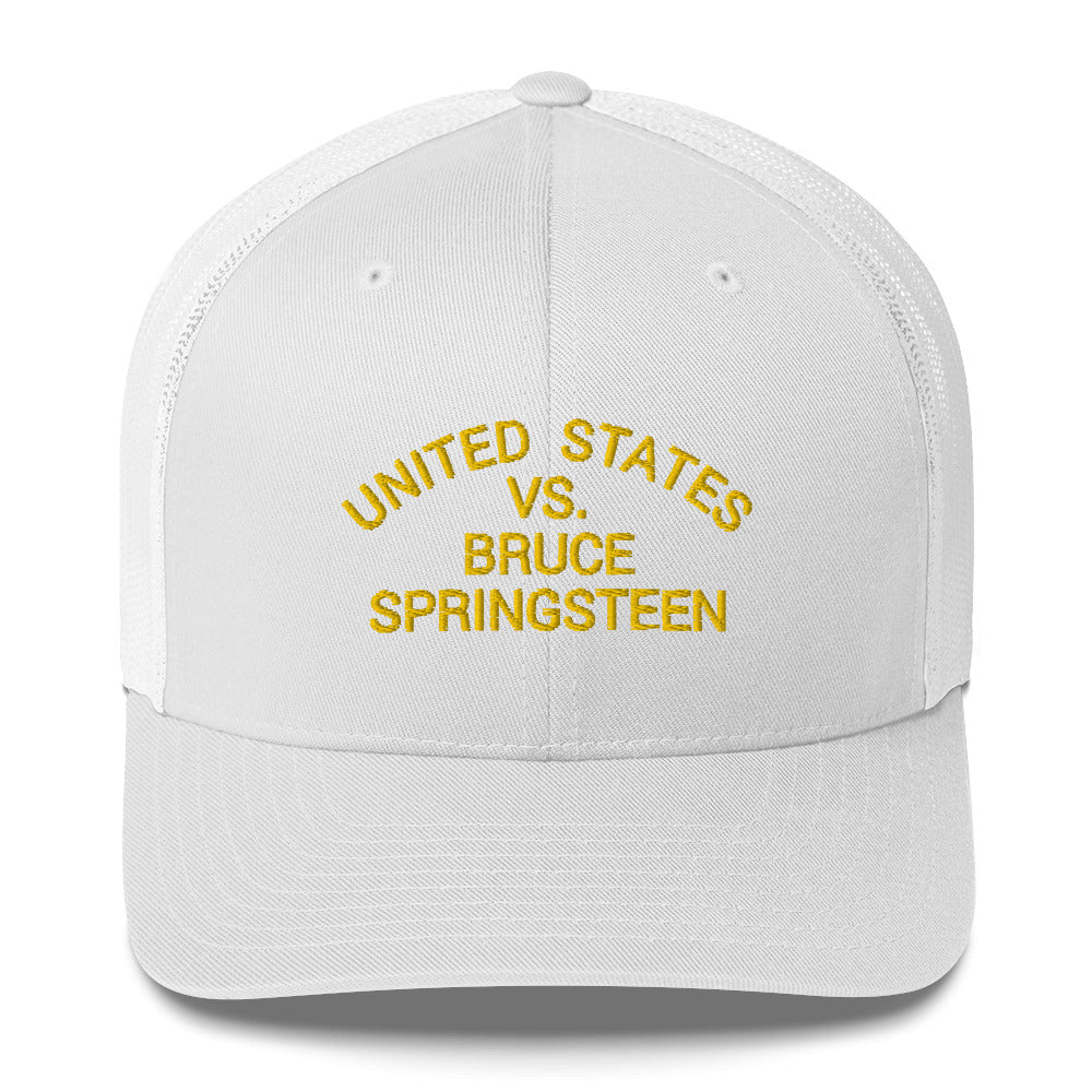United States VS Bruce Springsteen Hat / Bruce Springsteen Trucker Cap
