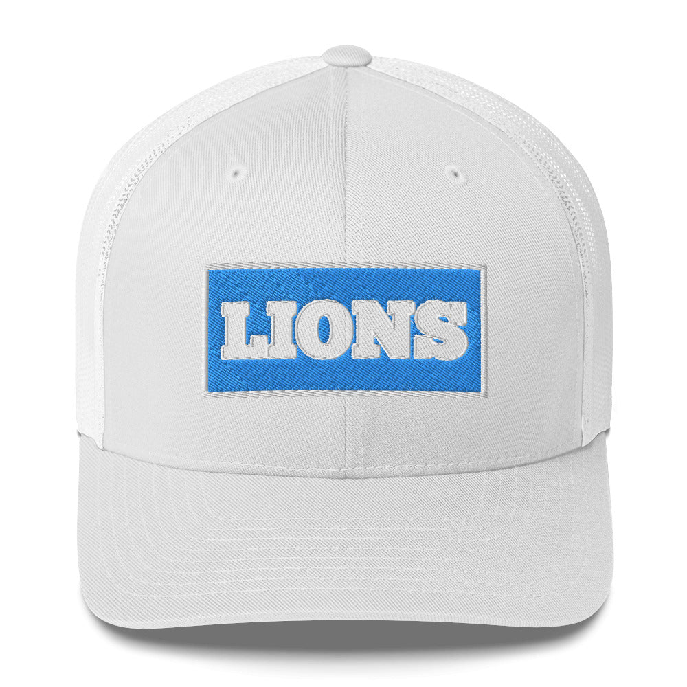 Detroit lions 1934 Hat / Dan Campbell's Hat / Lions 1934 Trucker Cap