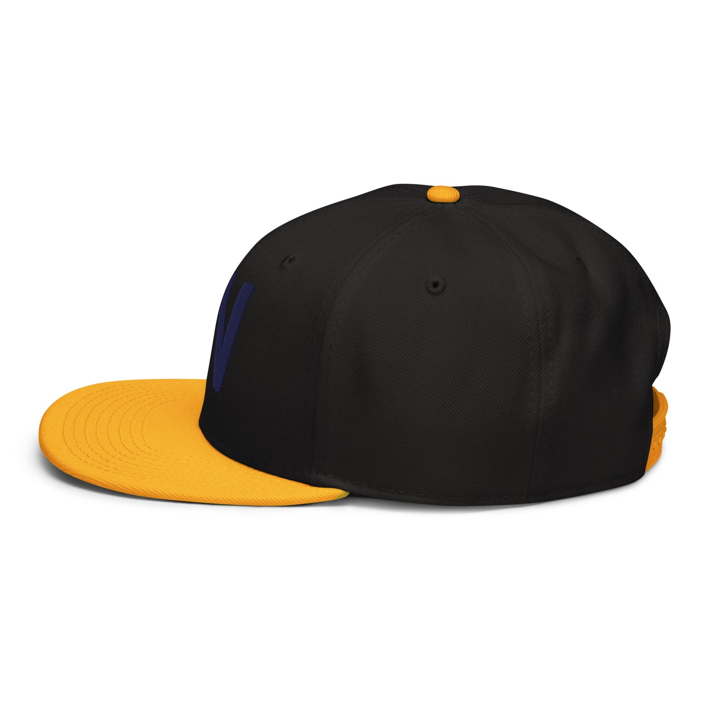 Nintendo Antagonist Yellow Hat / Nintendo Yellow / W Snapback Hat