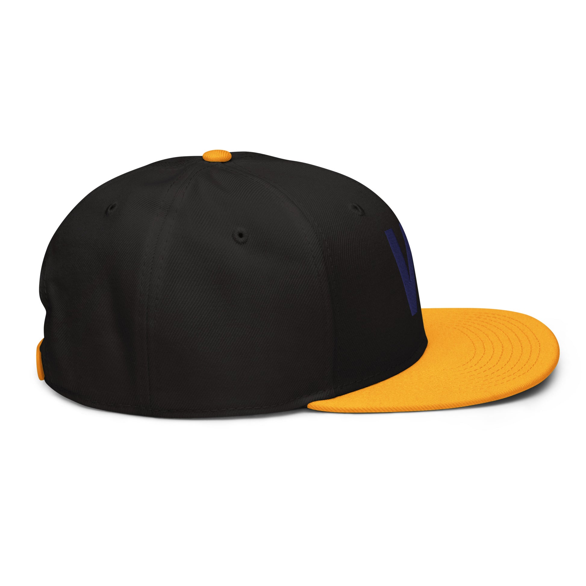 Nintendo Antagonist Yellow Hat / Nintendo Yellow / W Snapback Hat