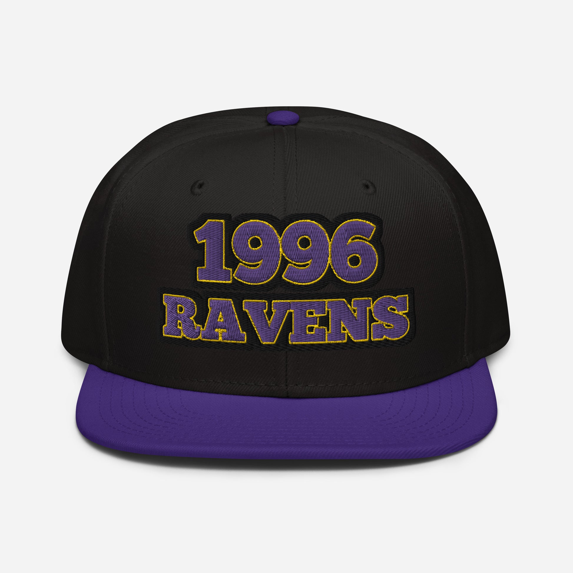 Ravens 1996 Hat / Baltimore Ravens Hat / 1996 Ravens Snapback Hat