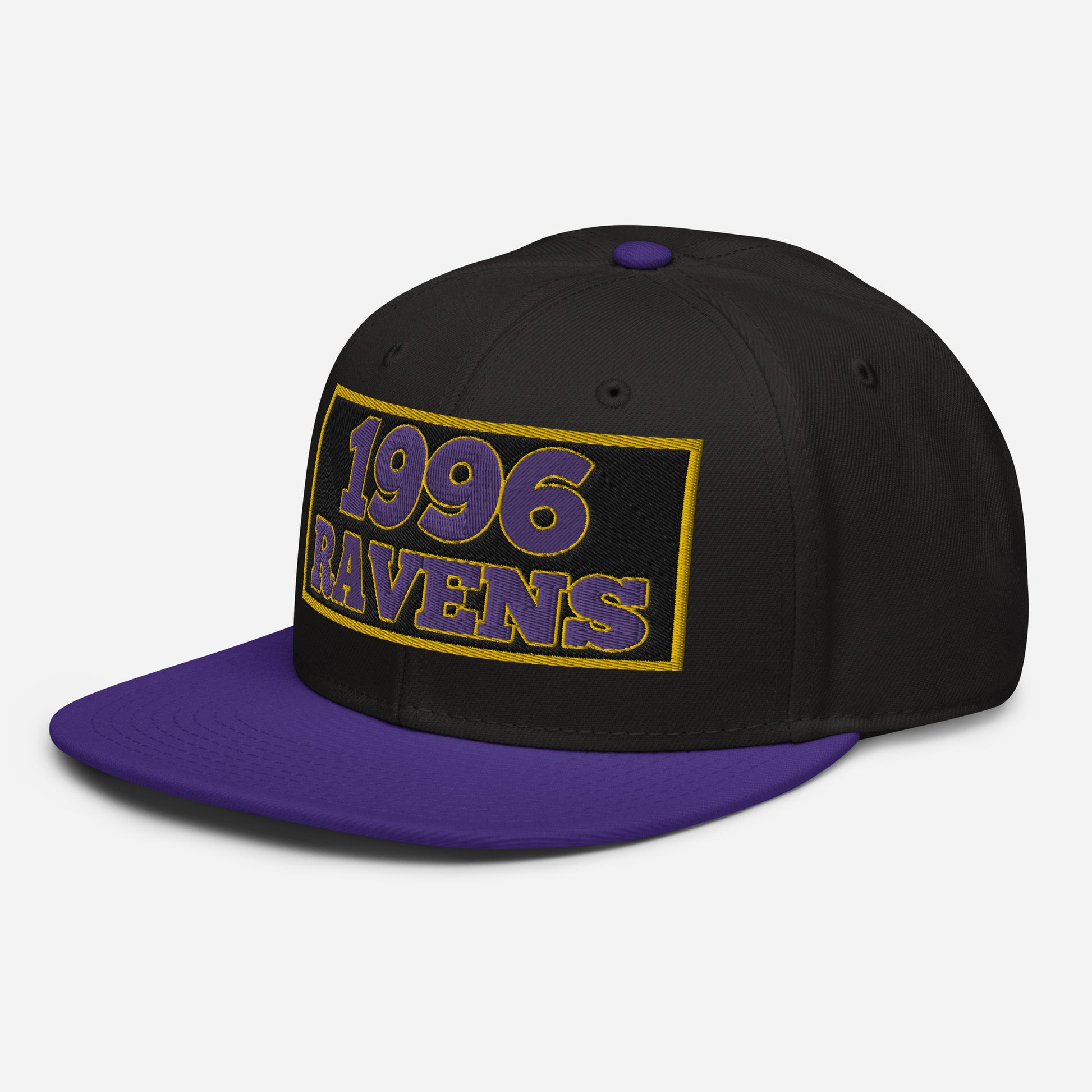 Ravens 1996 Hat / Baltimore Ravens Hat / 1996 Ravens Snapback Hat