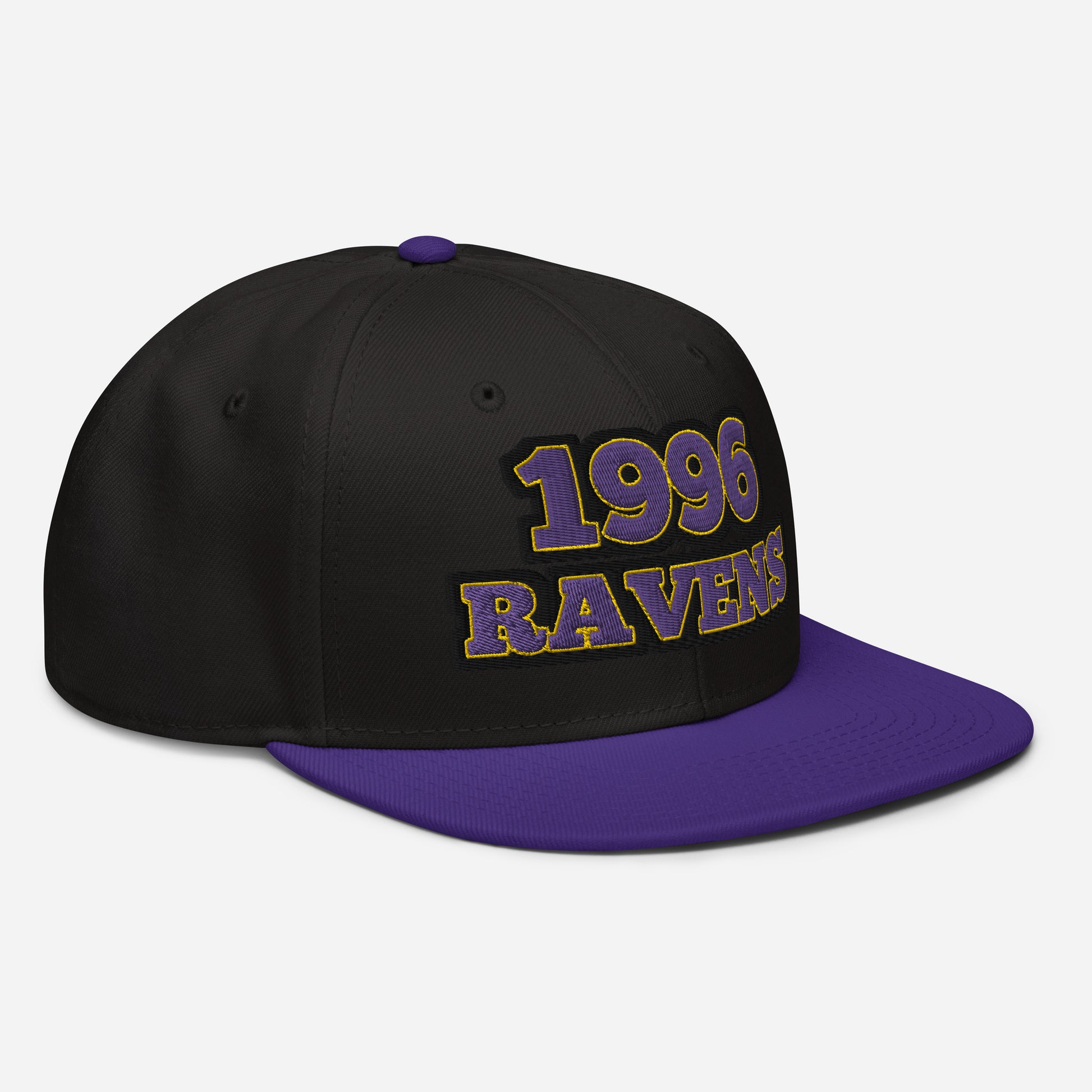 Ravens 1996 Hat / Baltimore Ravens Hat / 1996 Ravens Snapback Hat