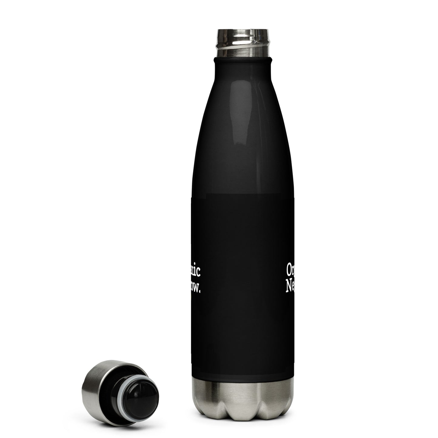 Organic Negrow water bottle / Stainless steel water bottle