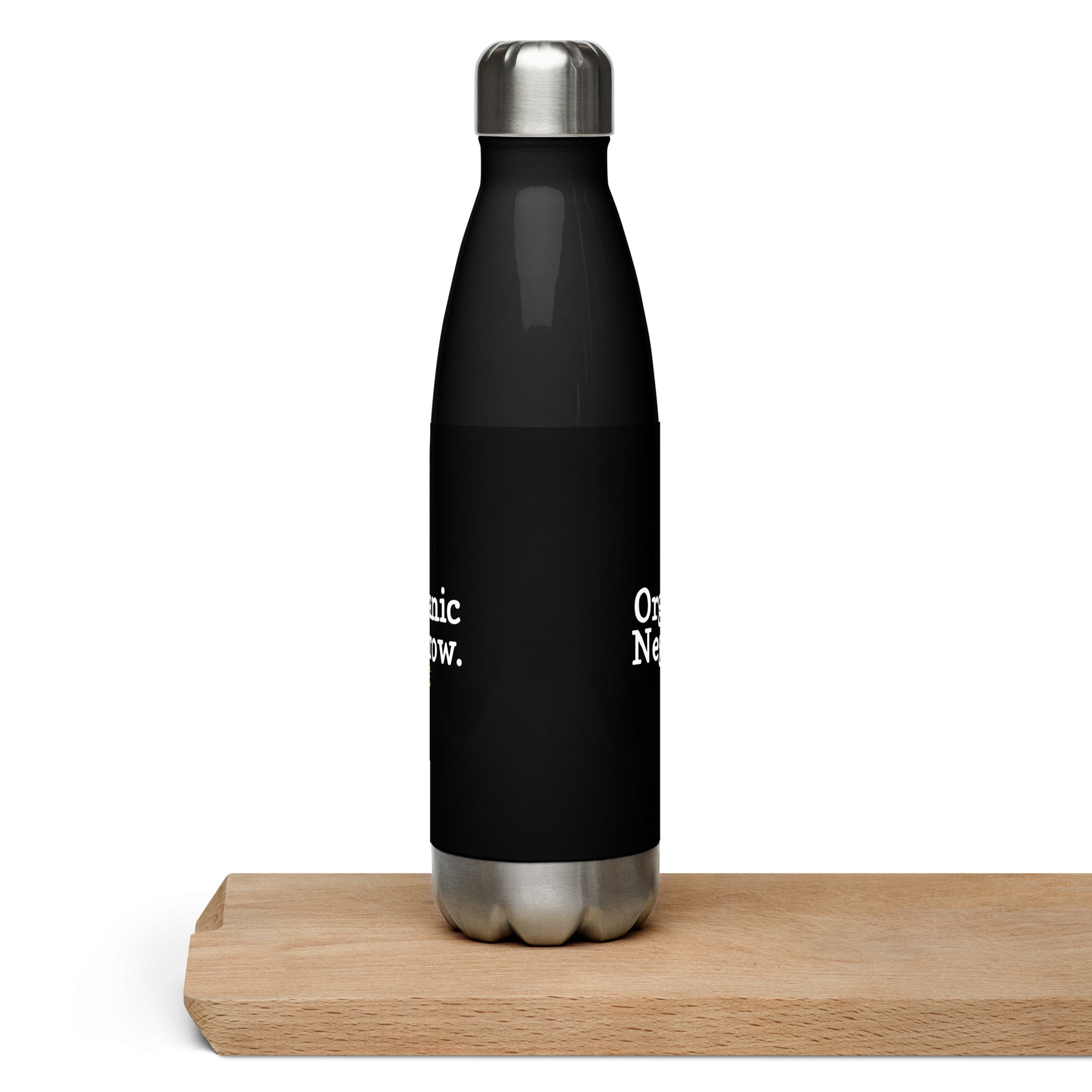 Organic Negrow water bottle / Stainless steel water bottle