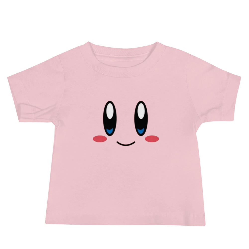 Kirby T-Shirt / Funny Face Kirby / Kirby Baby Jersey Short Sleeve Tee