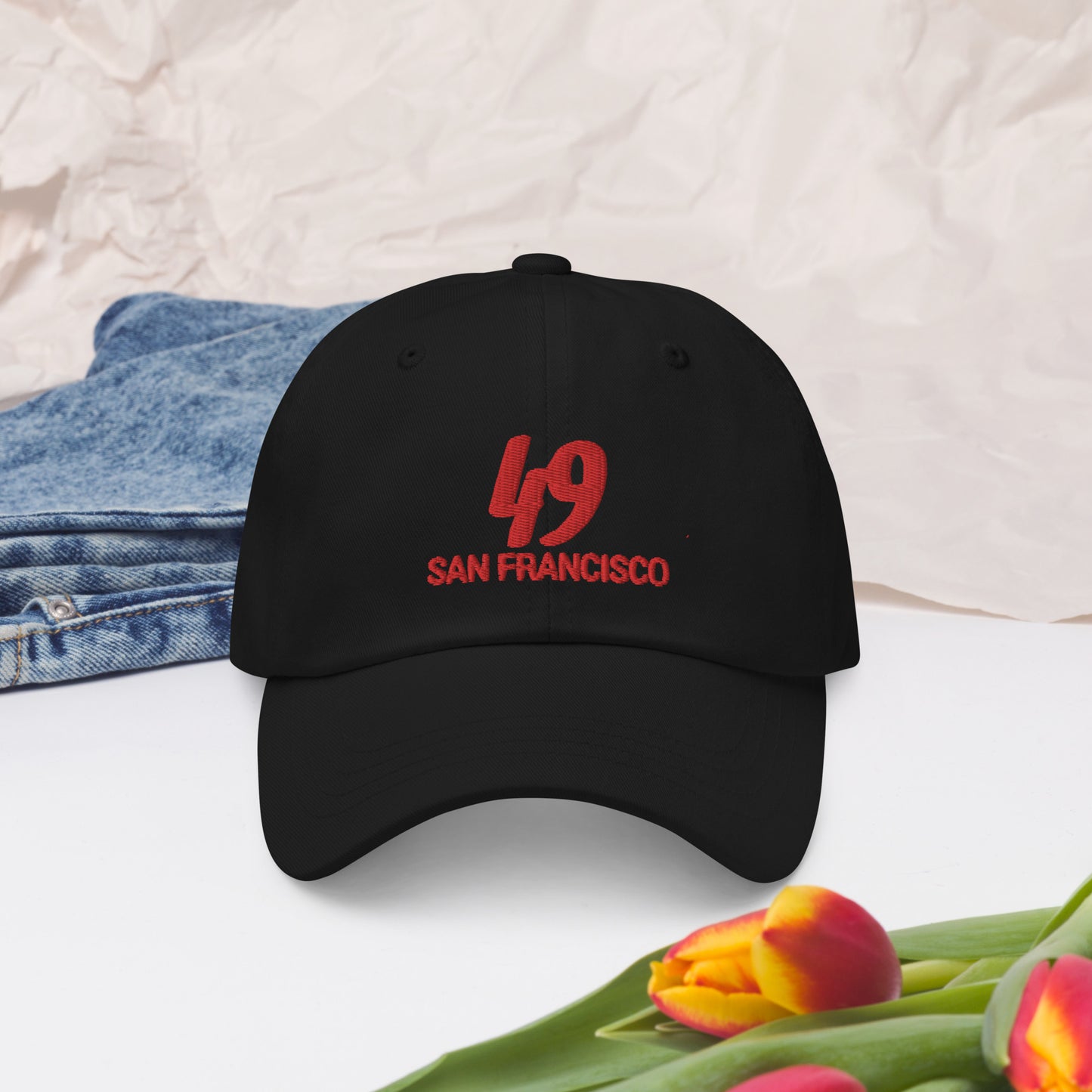 San Francisco Hat / 49ers hat / Kyle Shanahan Dad Hat