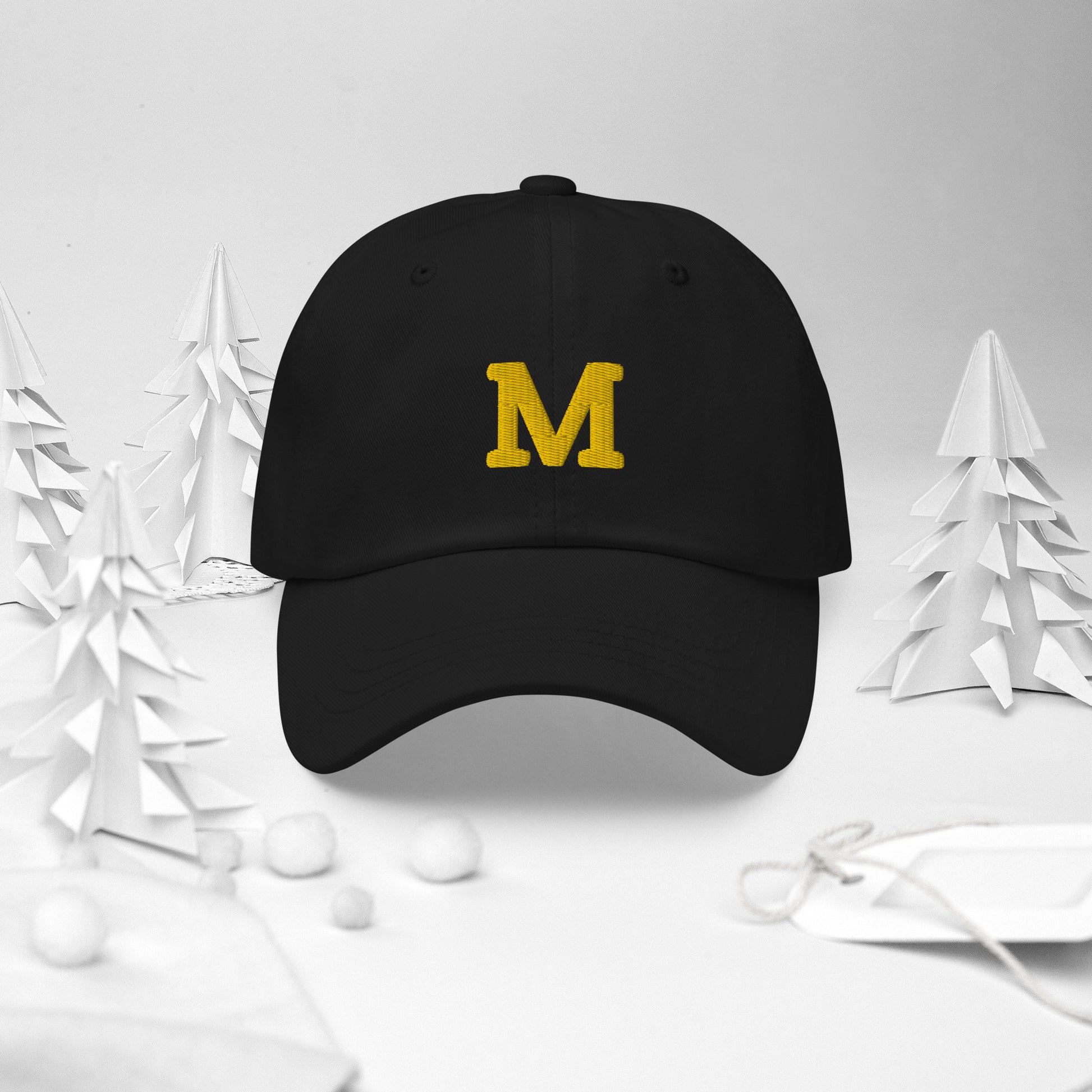 Michigan's Jim Harbaugh Hat / M Hat / Broncos Dad hat