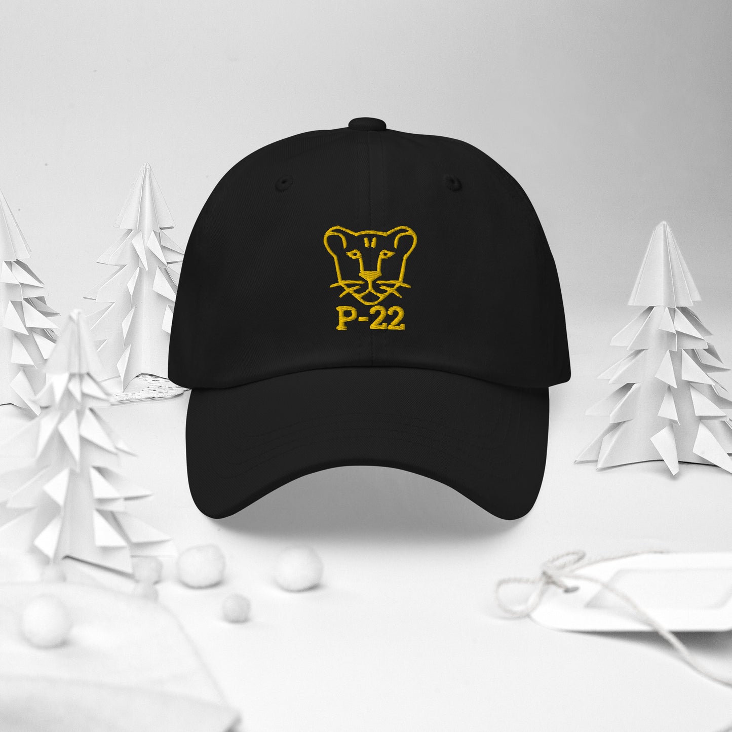 P-22 Hat / Mountain Lion Hat / Lions Hat / P-22 Dad Hat