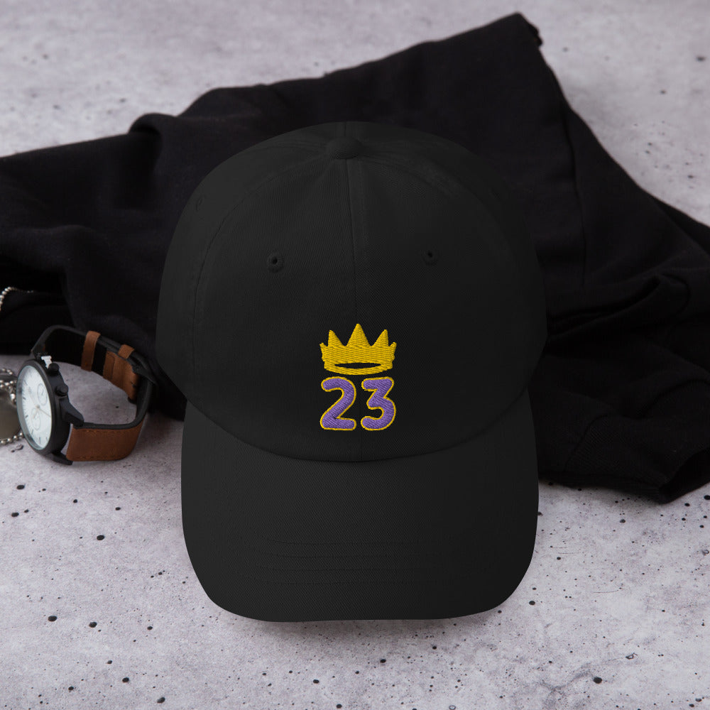 Lebron Hat / King hat / 23 hat / Lebron 23 hat / 3d embroidery 