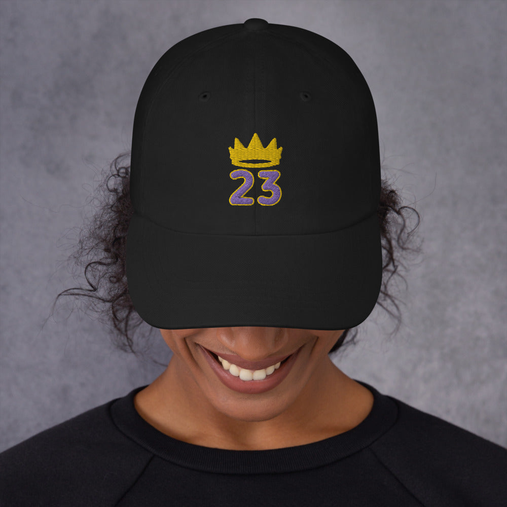 Lebron Hat / King hat / 23 hat / Lebron 23 hat / 3d embroidery 