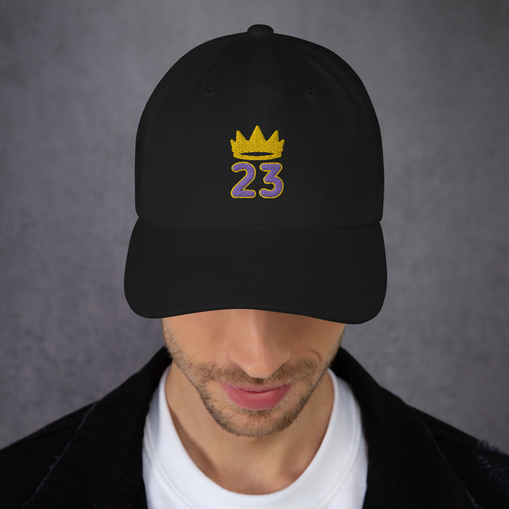 Lebron Hat / King hat / 23 hat / Lebron 23 hat / 3d embroidery 