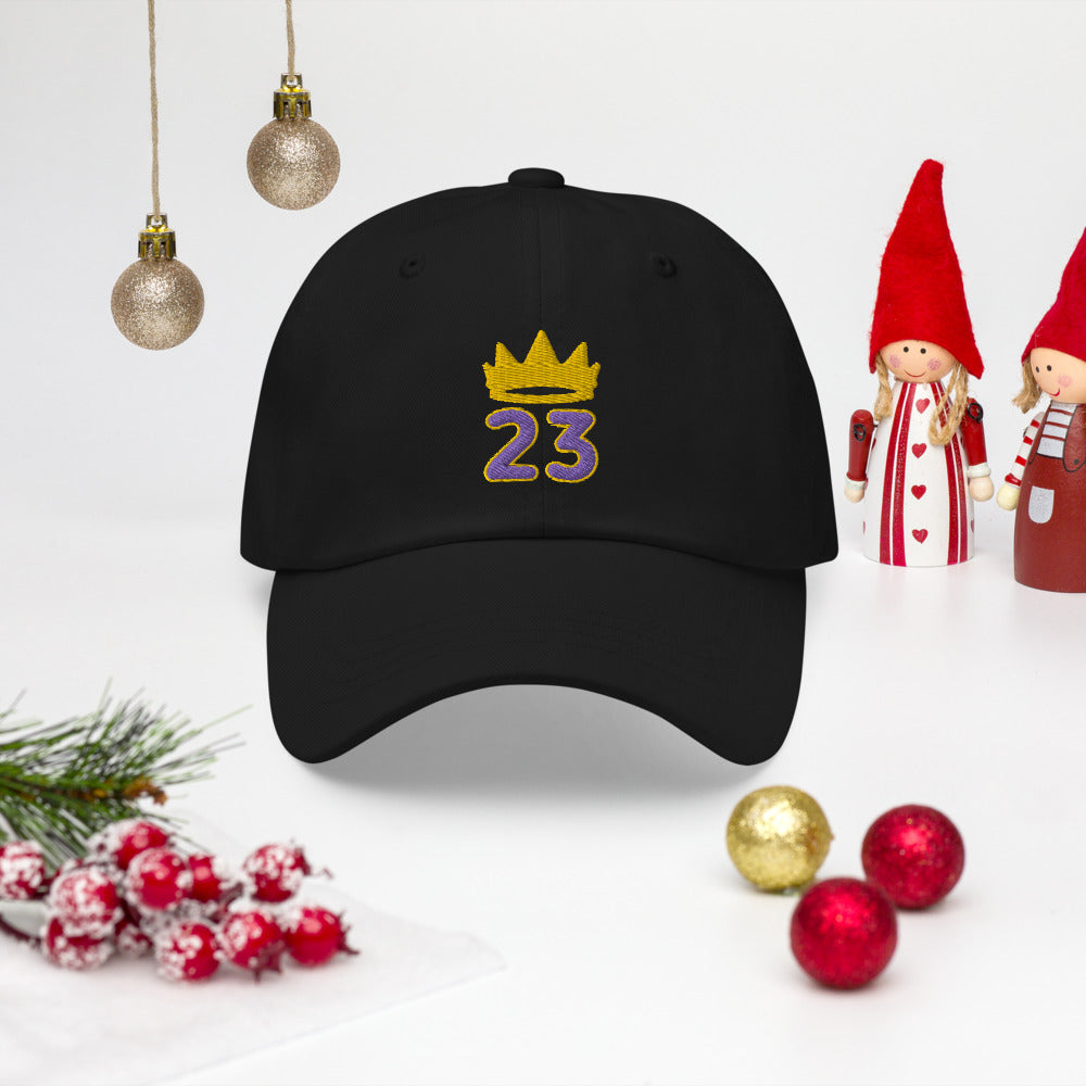 Lebron Hat / King hat / 23 hat / Lebron 23 hat / 3d embroidery 