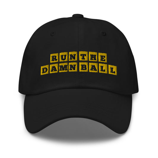 Run The Damn Ball Hat / Waffle Hat / Run The Damn Ball Dad hat