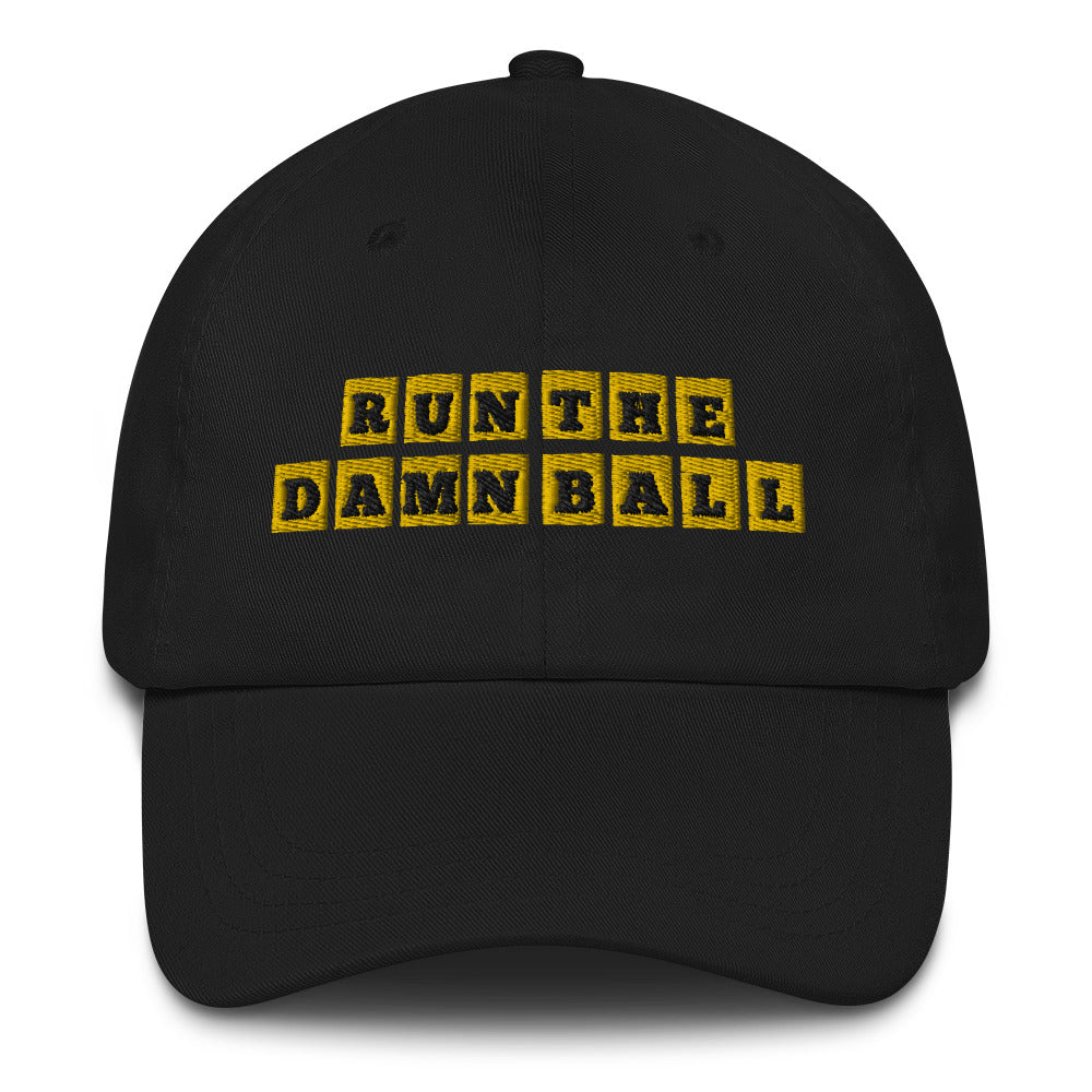 Run The Damn Ball Hat / Waffle Hat / Run The Damn Ball Dad hat