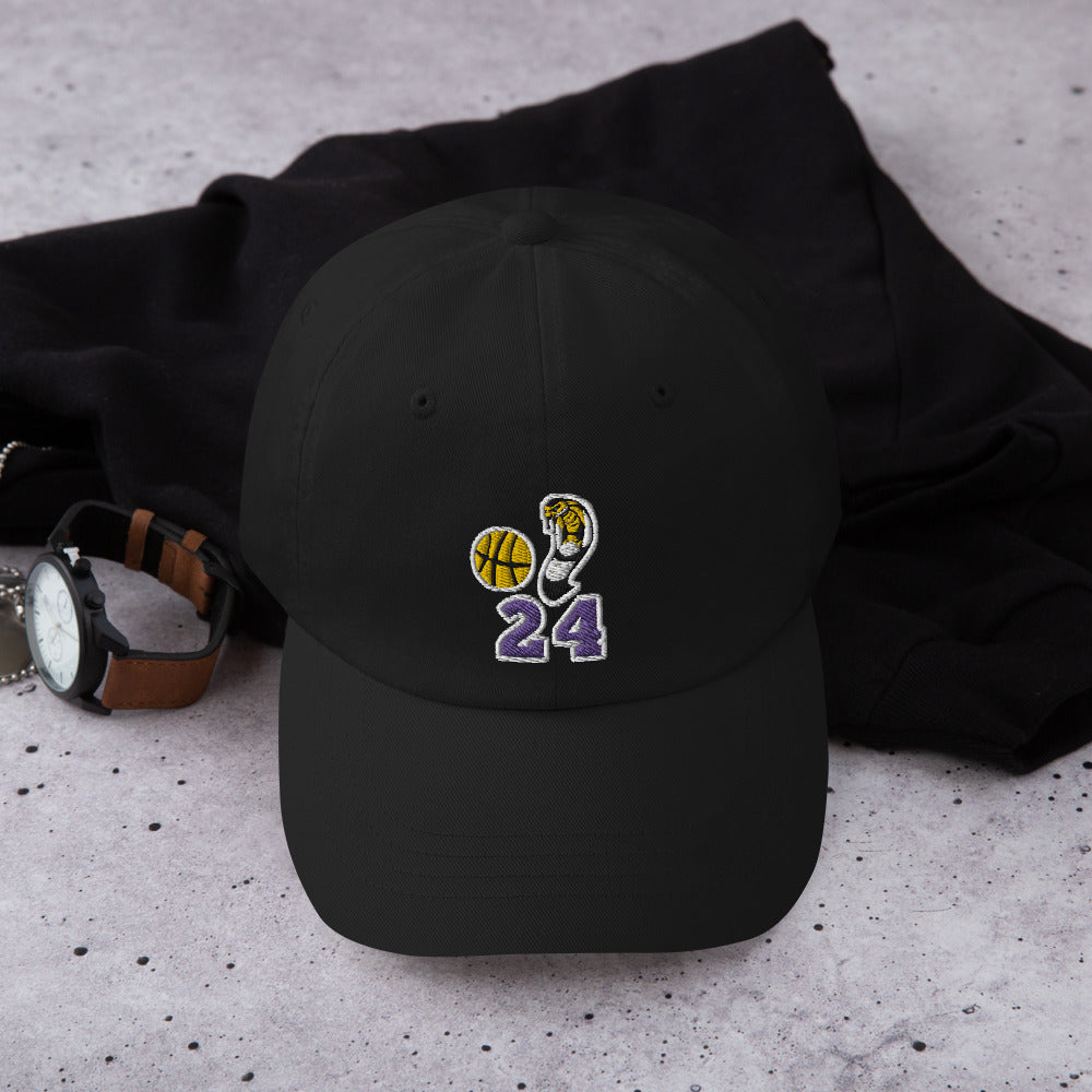 Kobe Bryant Hat / Mamba Hat / Black Mamba Hat / KB Dad hat