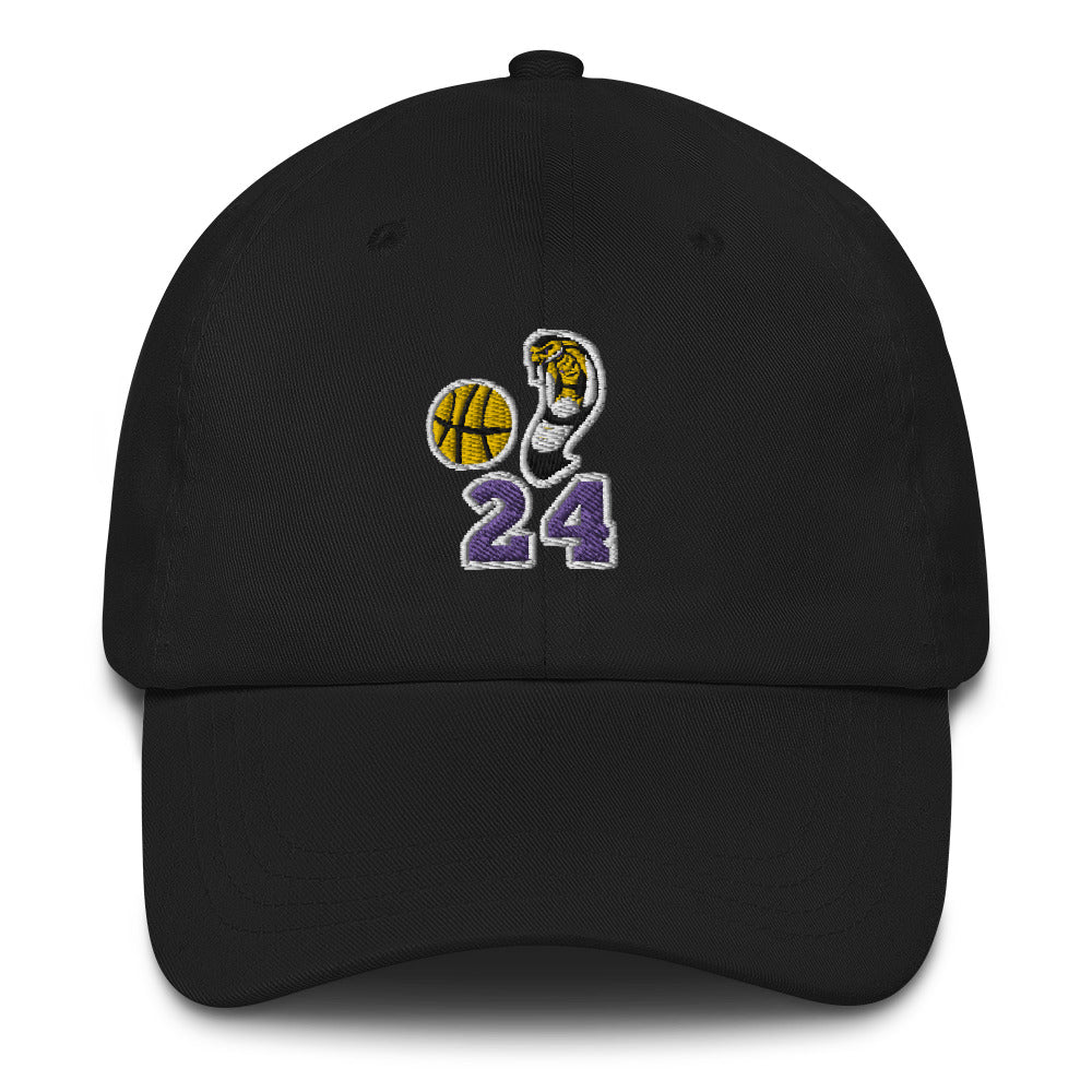 Kobe Bryant Hat / Mamba Hat / Black Mamba Hat / KB Dad hat