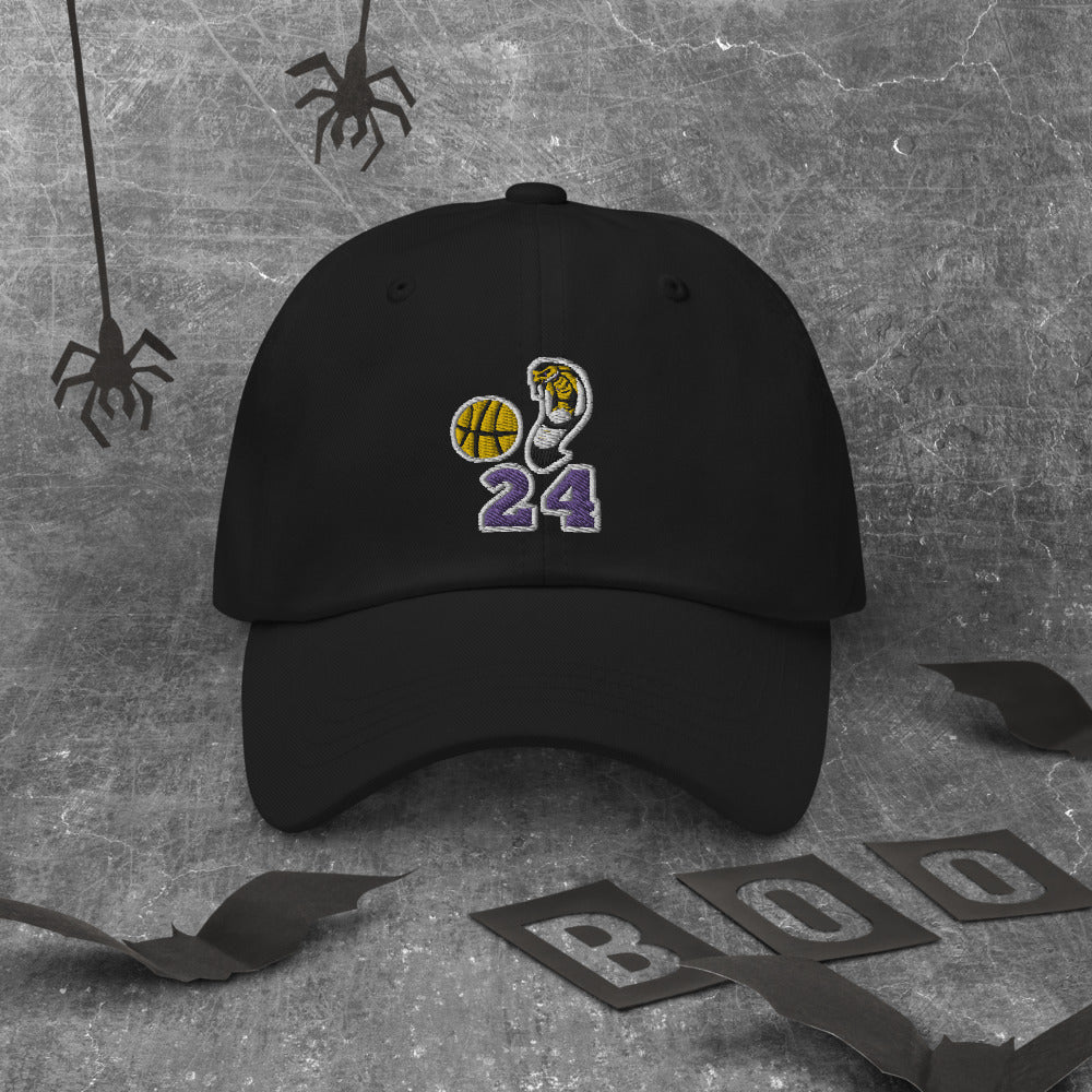 Kobe Bryant Hat / Mamba Hat / Black Mamba Hat / KB Dad hat