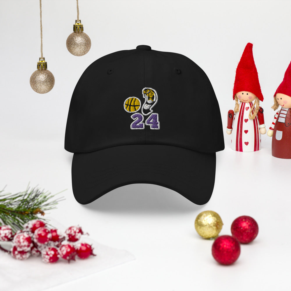 Kobe Bryant Hat / Mamba Hat / Black Mamba Hat / KB Dad hat