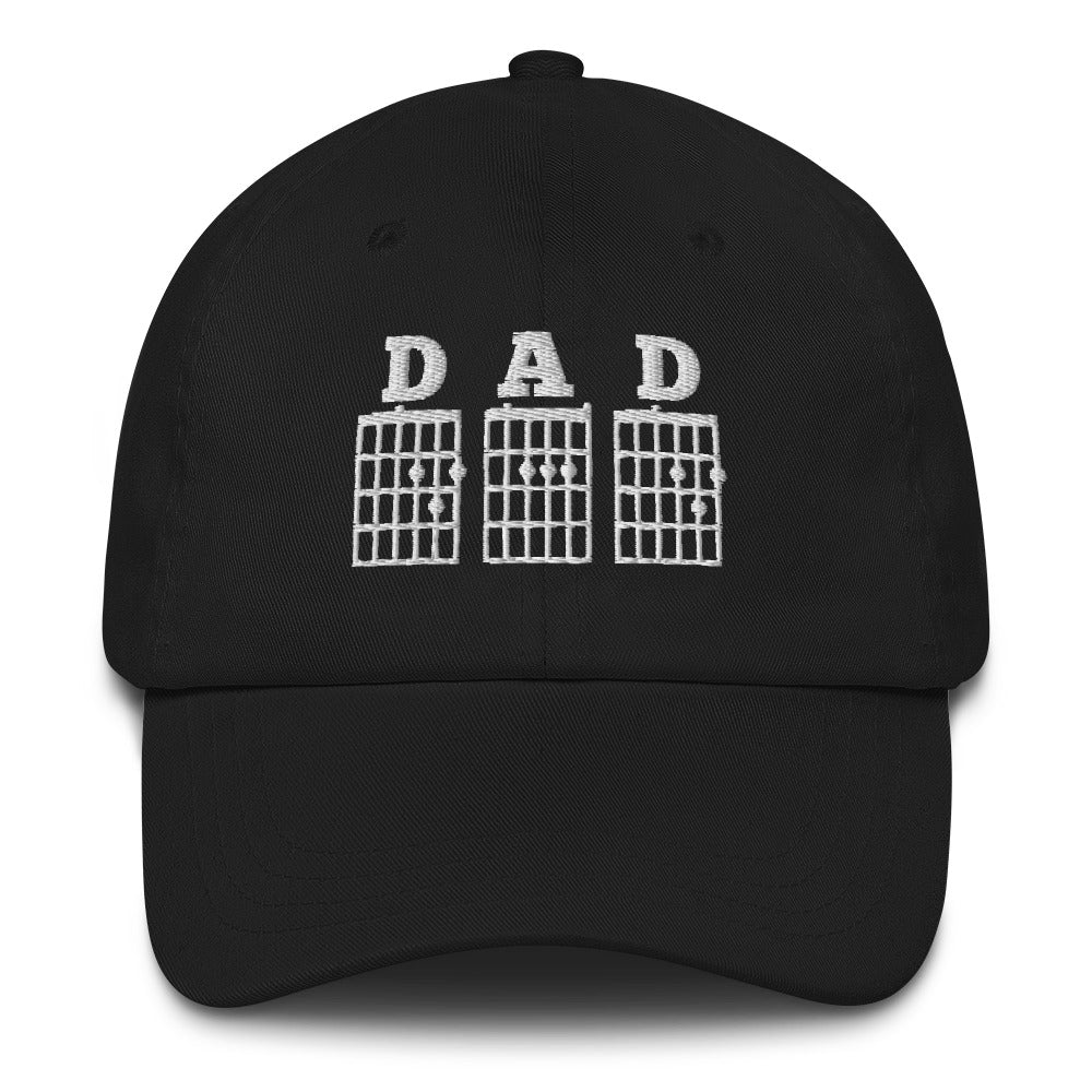 Mens Guitar Chord hat / Dad Best Ever Hat / Dad hat