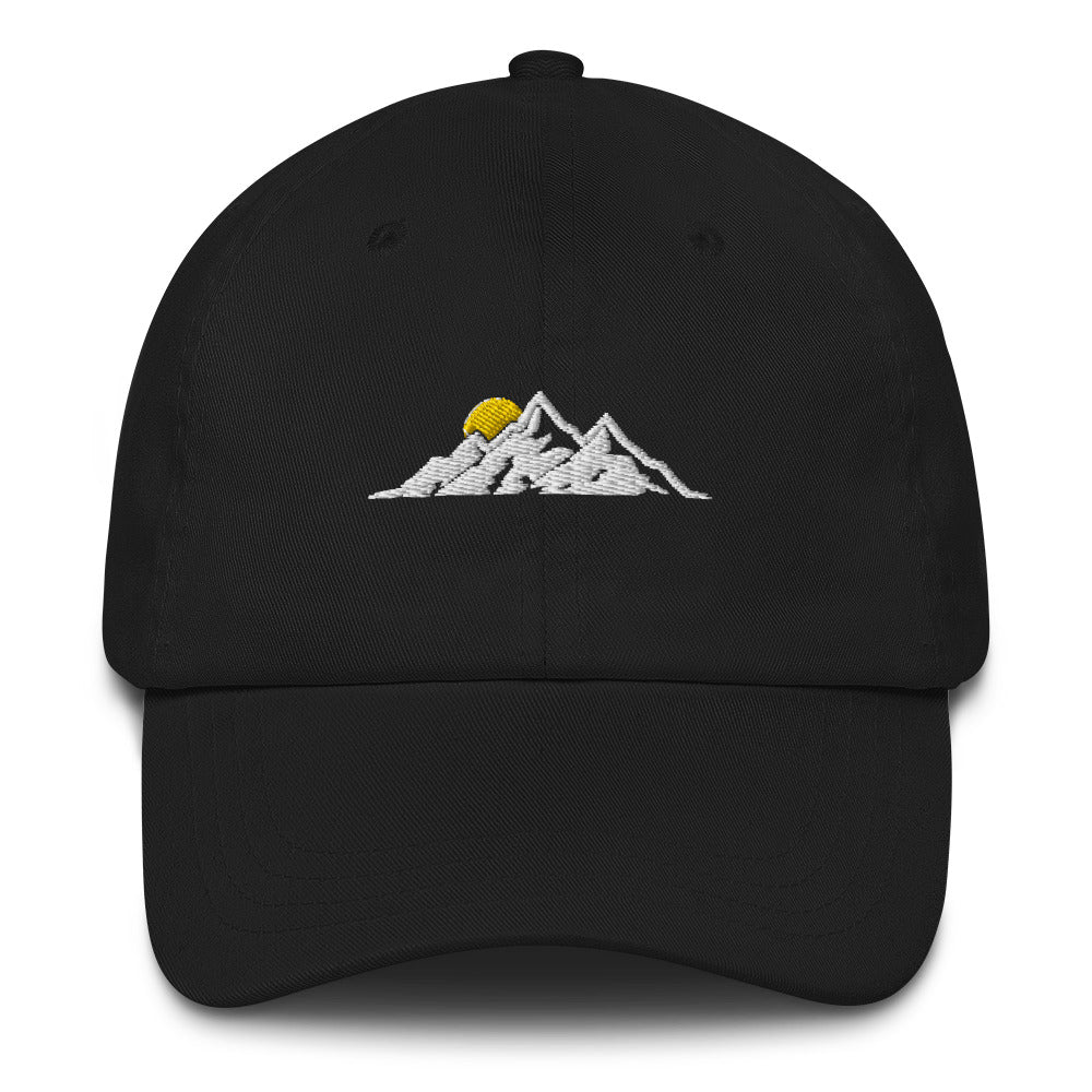 Mountains hat / Mountains embroidered hat / Mountains Dad hat