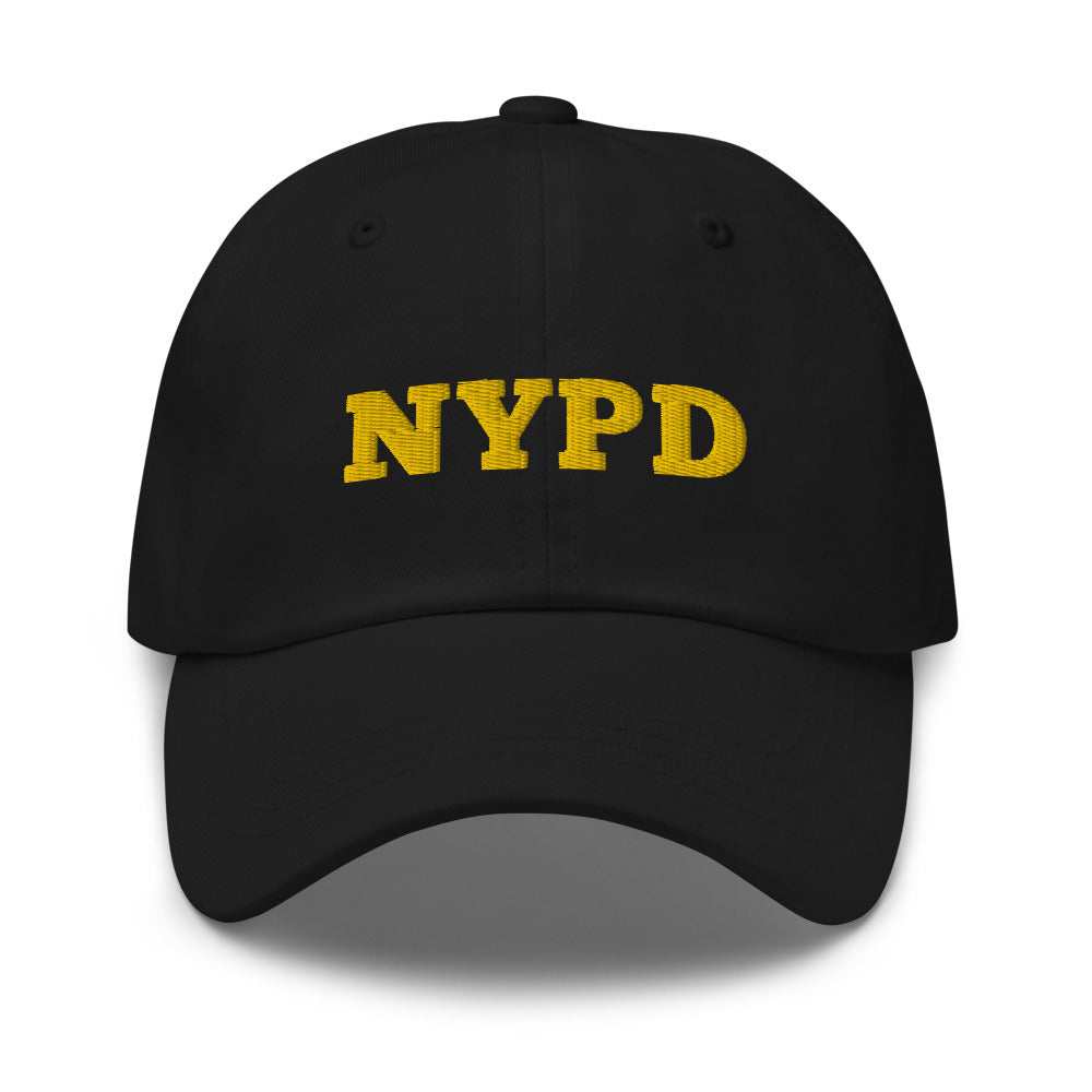 NYPD Yankees Hat / NYPD Yankees Dad Hat Black