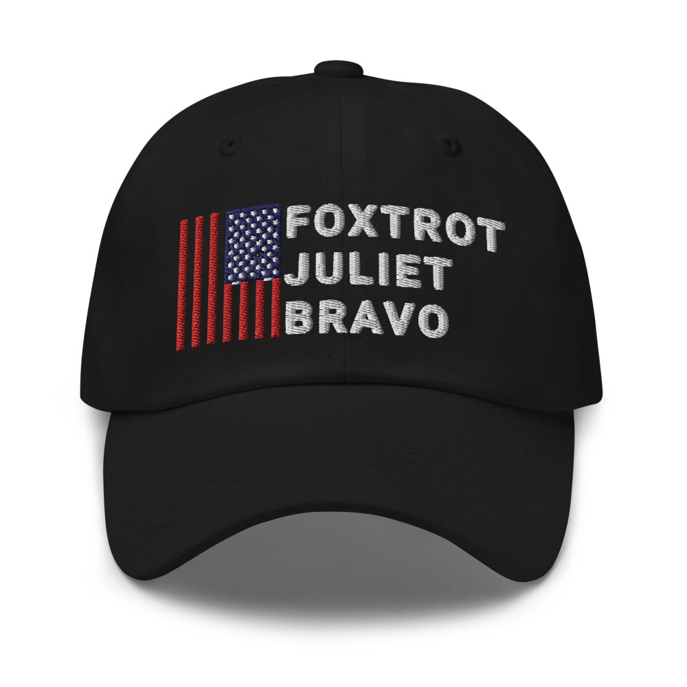 Foxtrot juliet bravo hat / foxtrot juliet bravo Dad hat