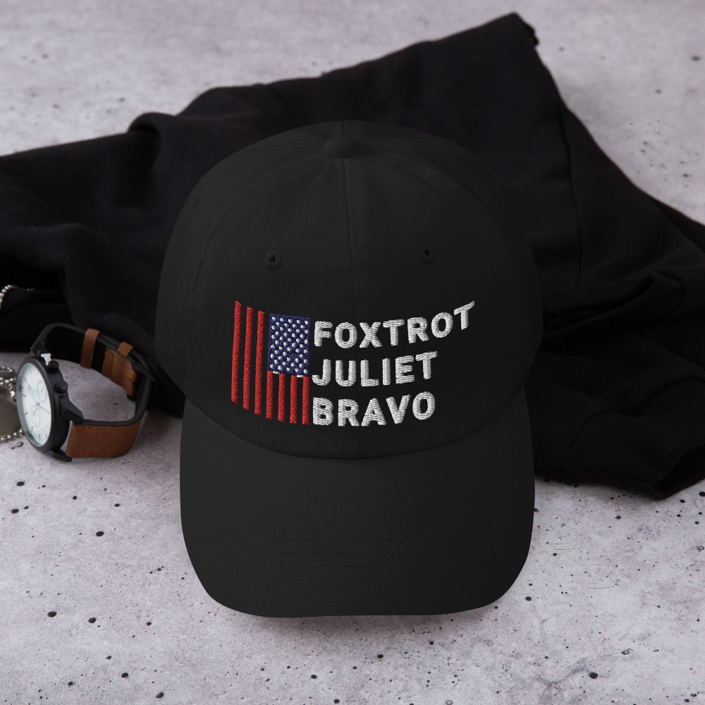 Foxtrot juliet bravo hat / foxtrot juliet bravo Dad hat