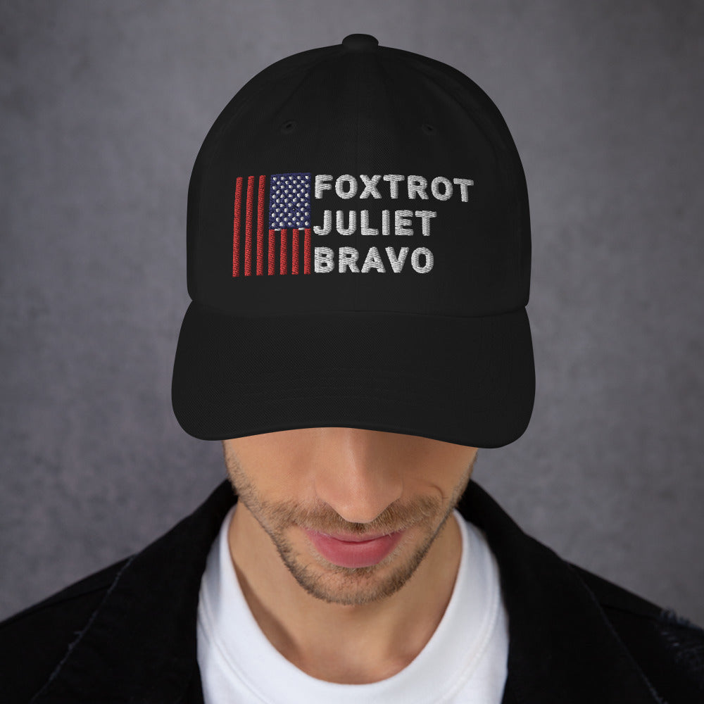 Foxtrot juliet bravo hat / foxtrot juliet bravo Dad hat