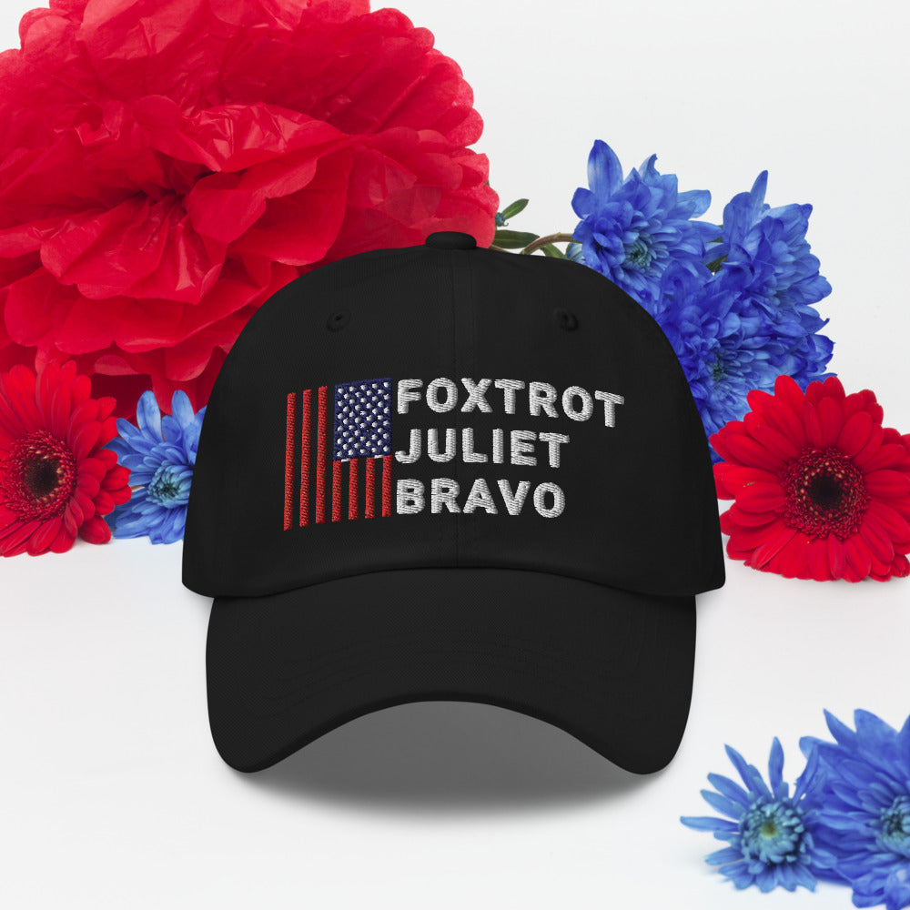 Foxtrot juliet bravo hat / foxtrot juliet bravo Dad hat