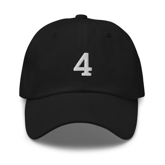 Brett Favre 4 hat /  Favre hat / 4 hat / Dad hat