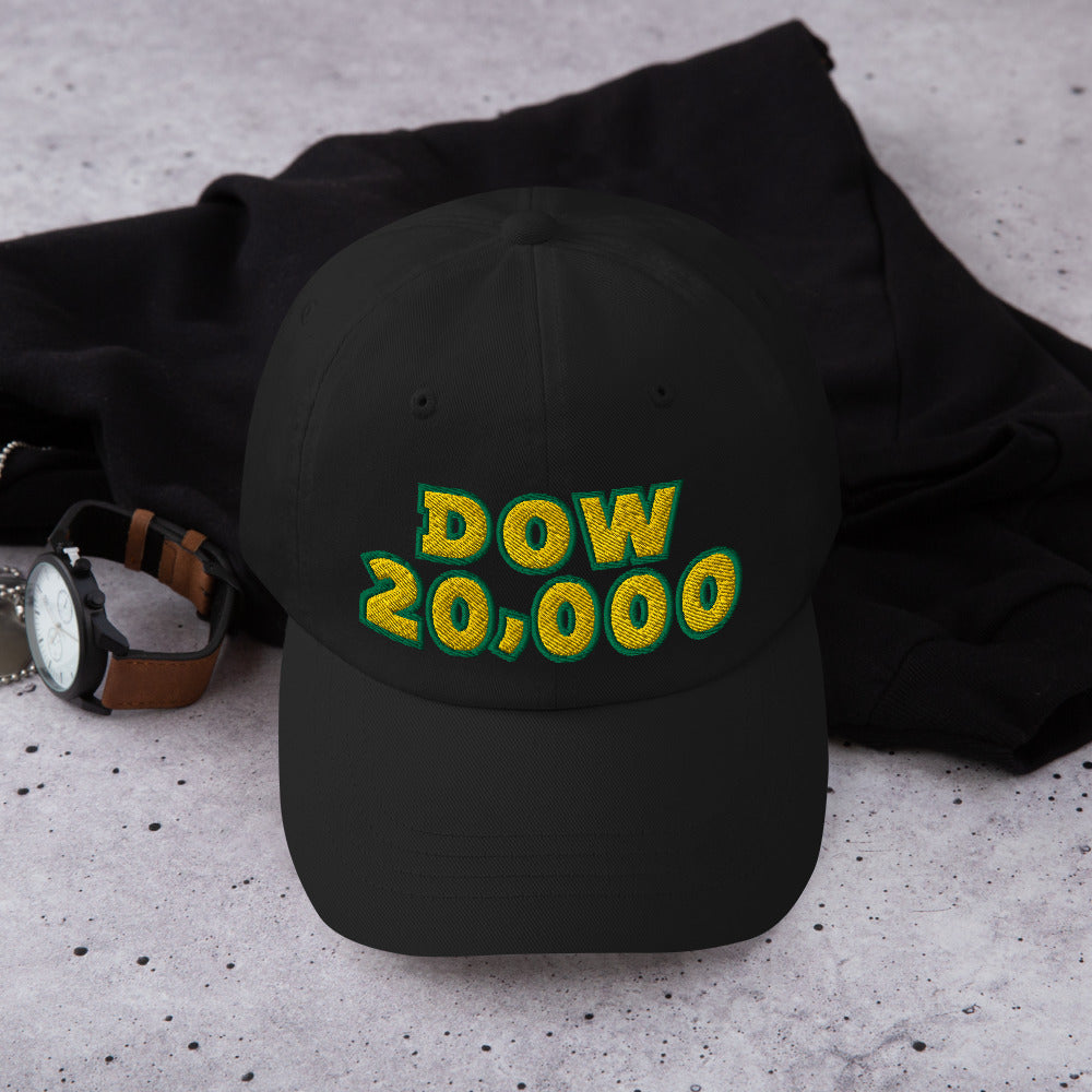 Dow 20.000 Hat / Dow 20k Hat / Dow 20000 3D Embroidery Dad Hat