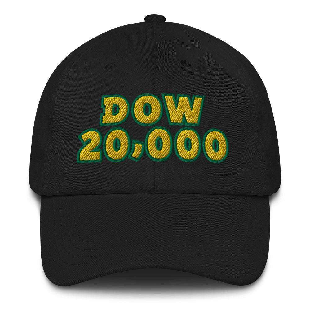 Dow 20.000 Hat / Dow 20k Hat / Dow 20000 3D Embroidery Dad Hat