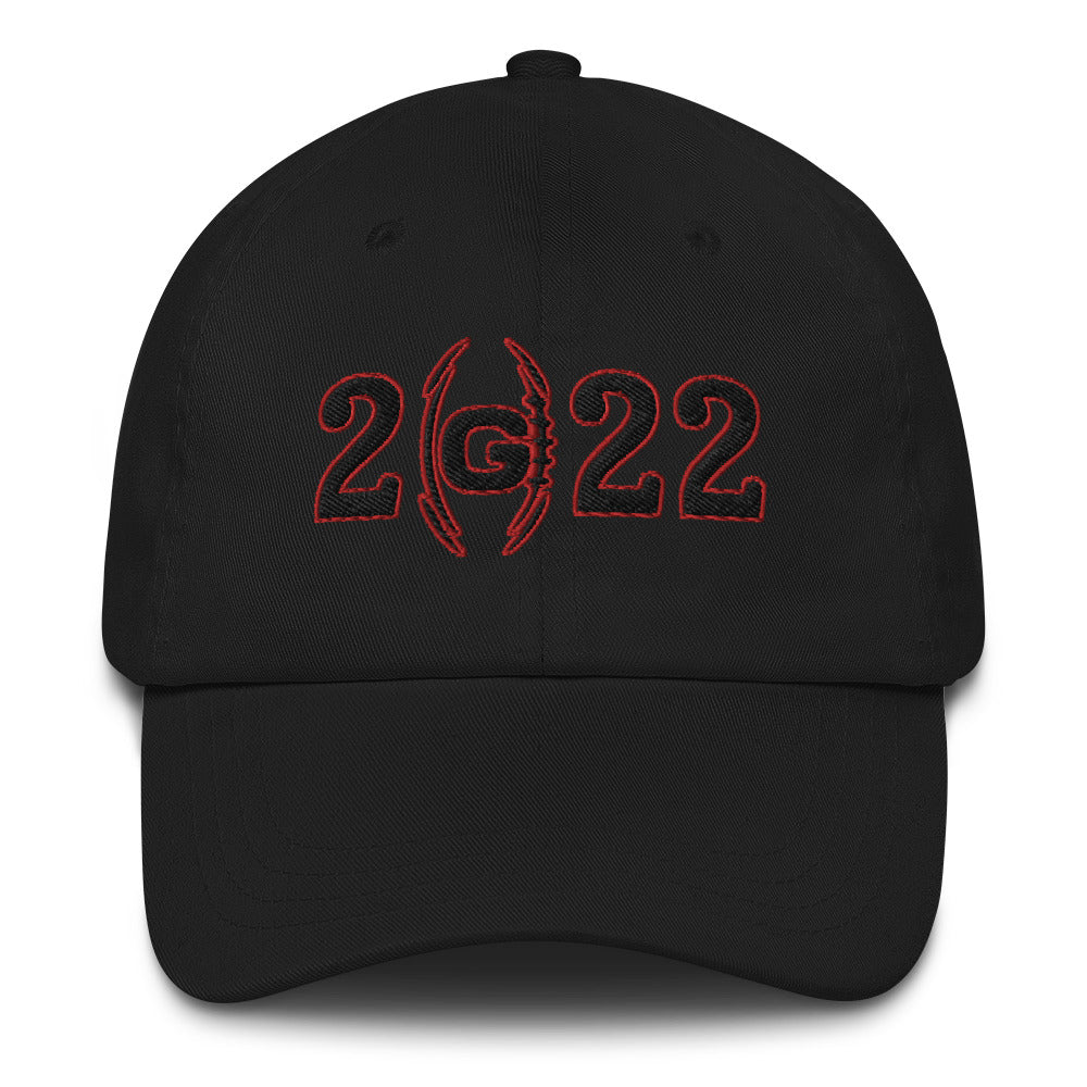 Georgia Football hat / National Championship 2022 / G Dad hat