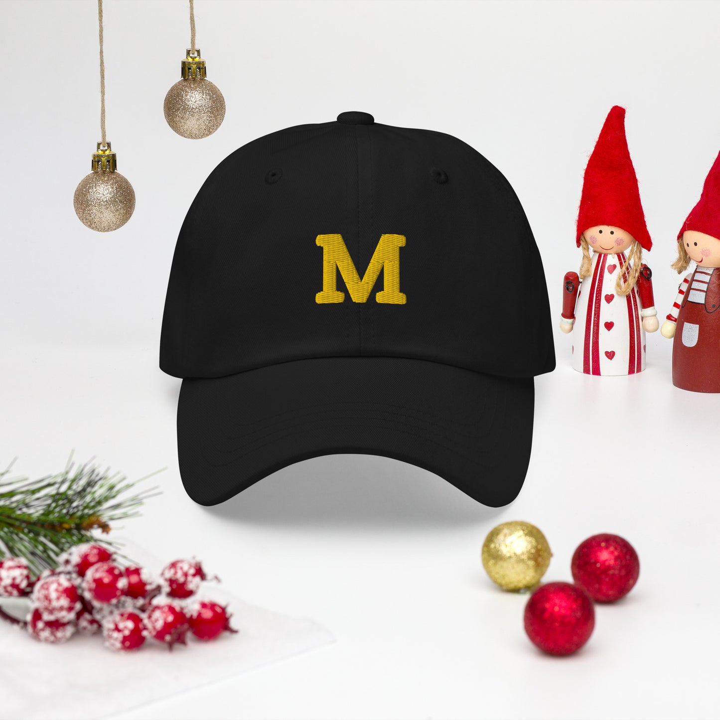 Michigan's Jim Harbaugh Hat / M Hat / Broncos Dad hat