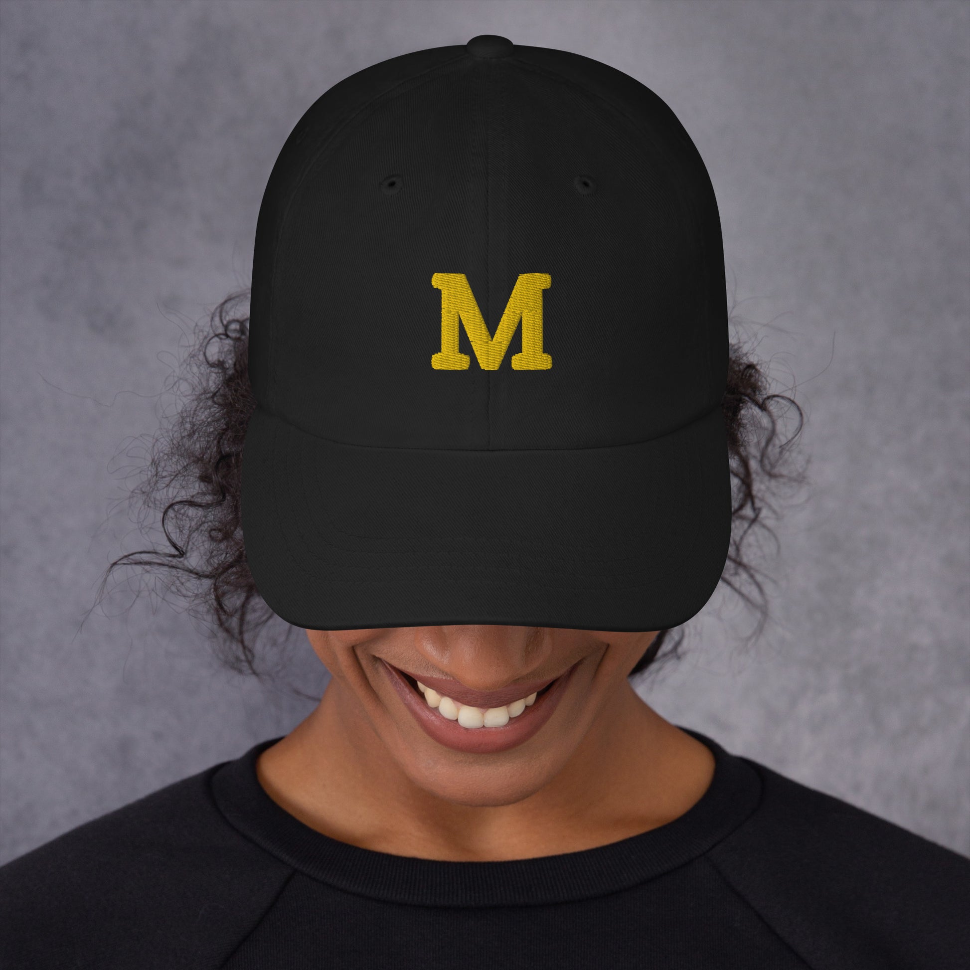 Michigan's Jim Harbaugh Hat / M Hat / Broncos Dad hat