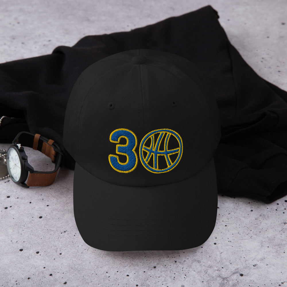 30 Hat / 30 Basketball Hat / 30 Steph Hat / Curry 30 Dad Hat