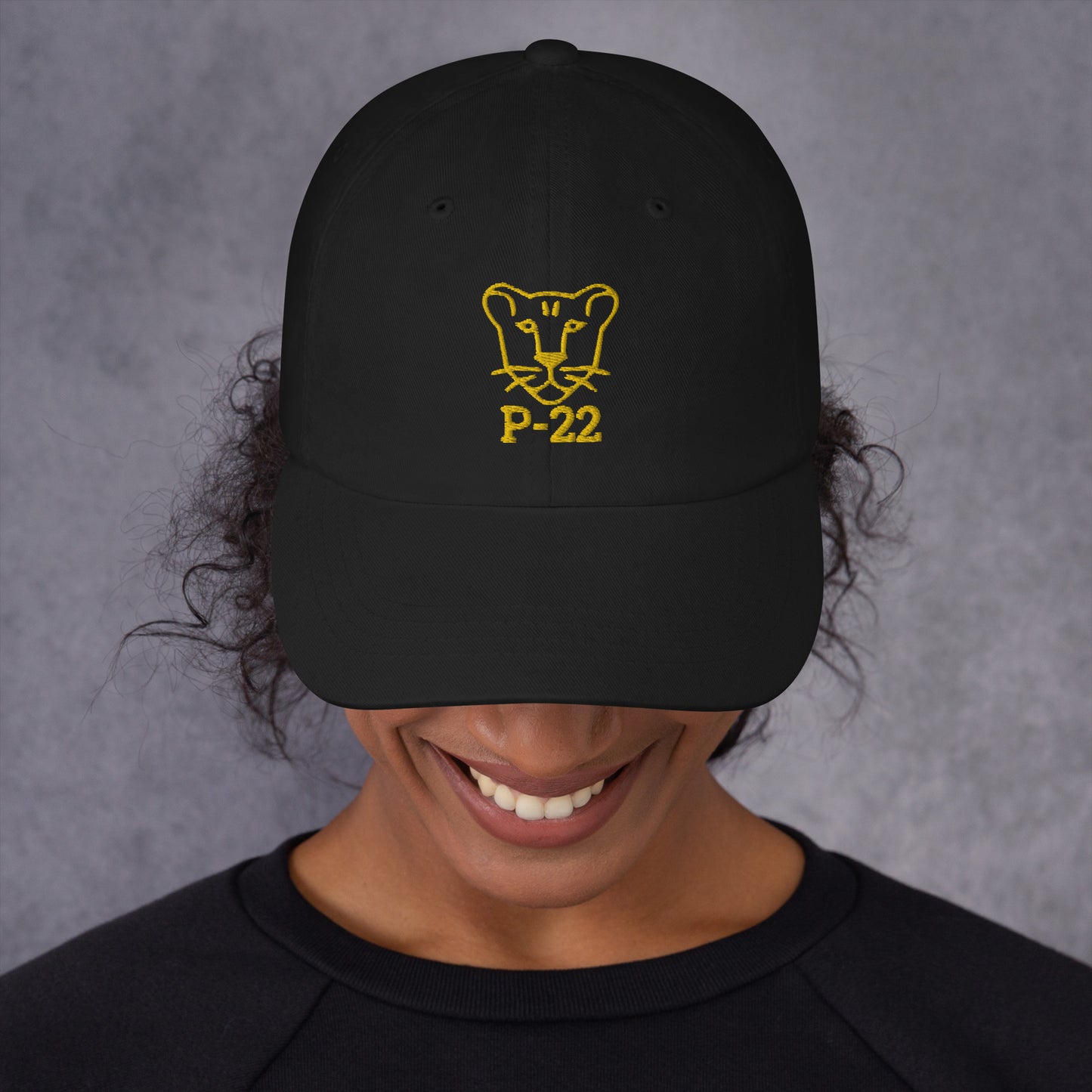 P-22 Hat / Mountain Lion Hat / Lions Hat / P-22 Dad Hat