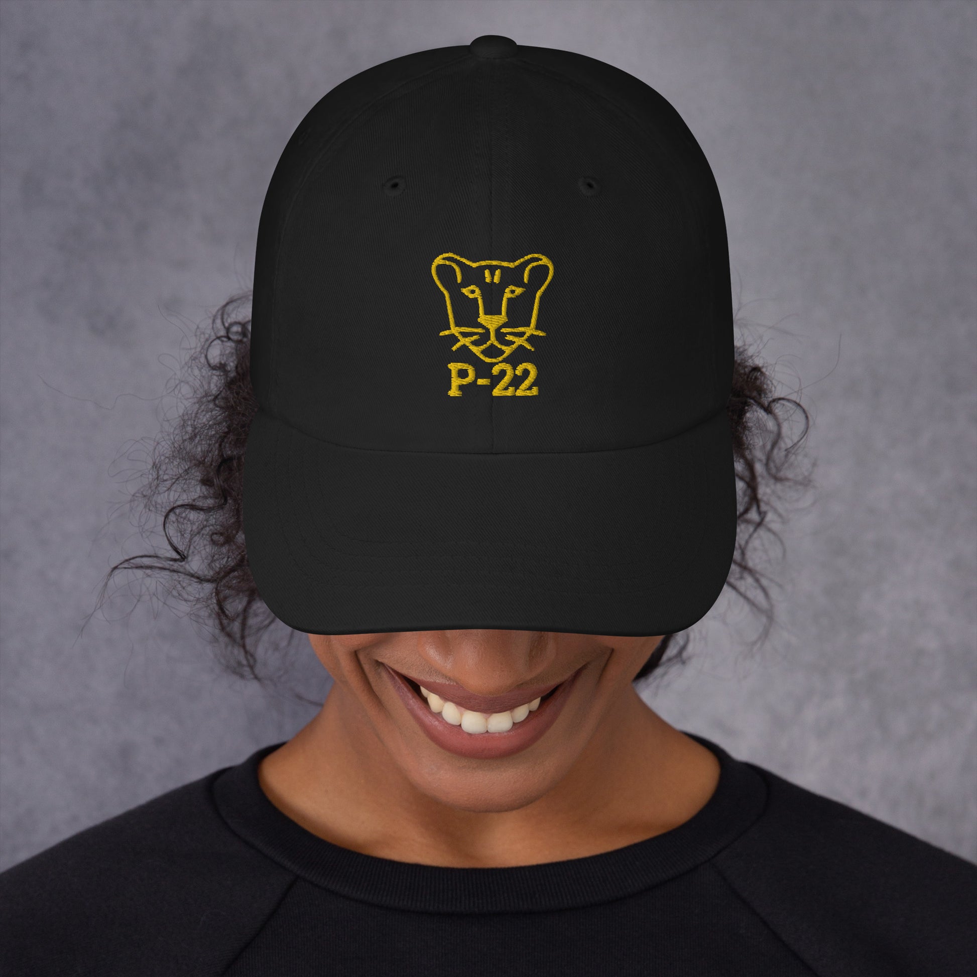 P-22 Hat / Mountain Lion Hat / Lions Hat / P-22 Dad Hat