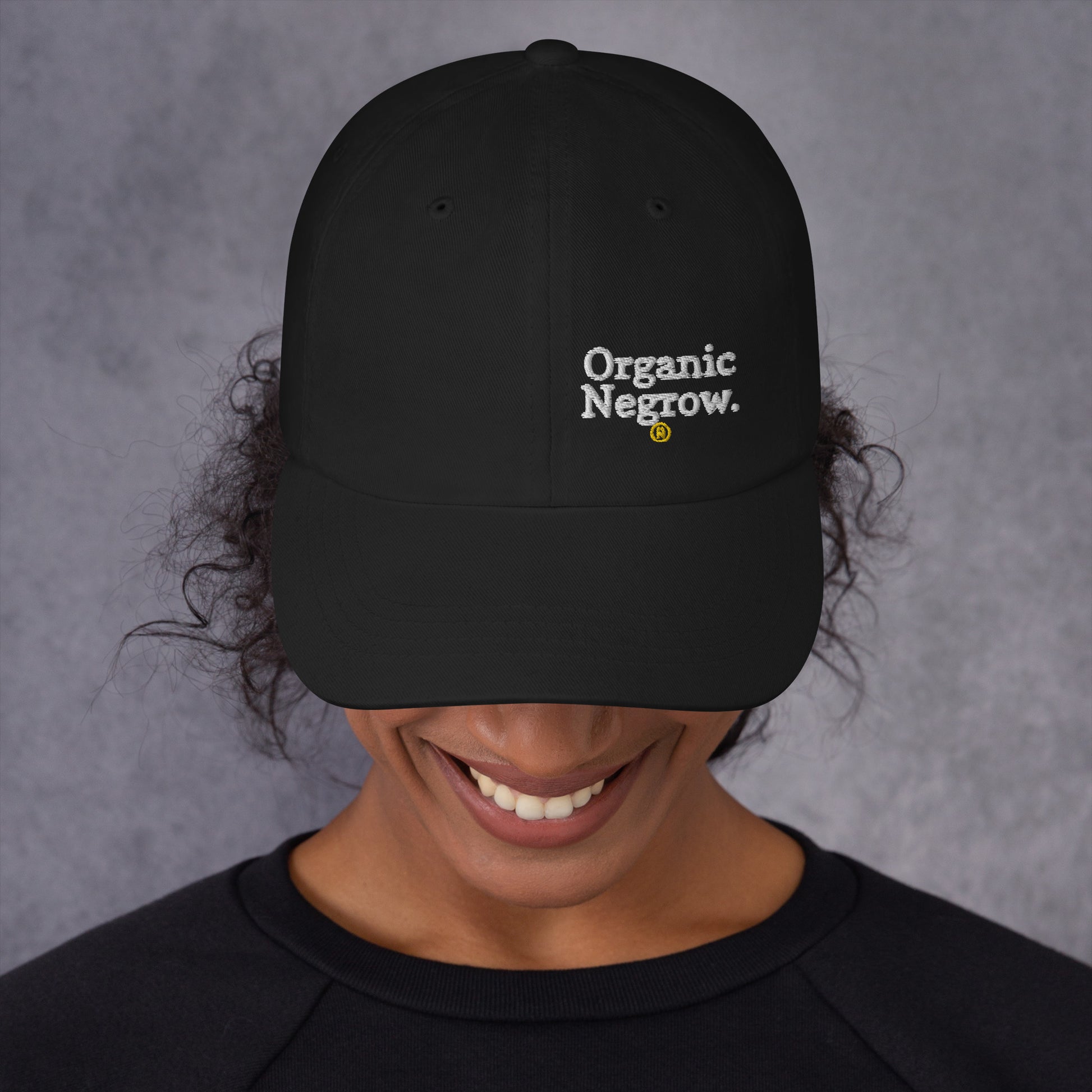 Organic Negrow Hat / Kyrie Irving Hat / Organic Negrow Dad hat