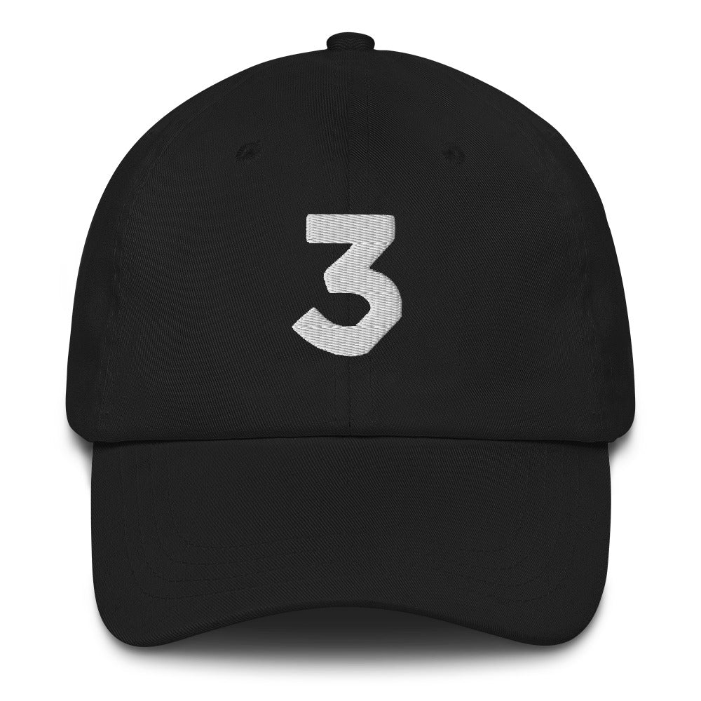 Chance The Rapper 3 Hat / 3 Hat / Chance The Rapper 3 Dad Hat