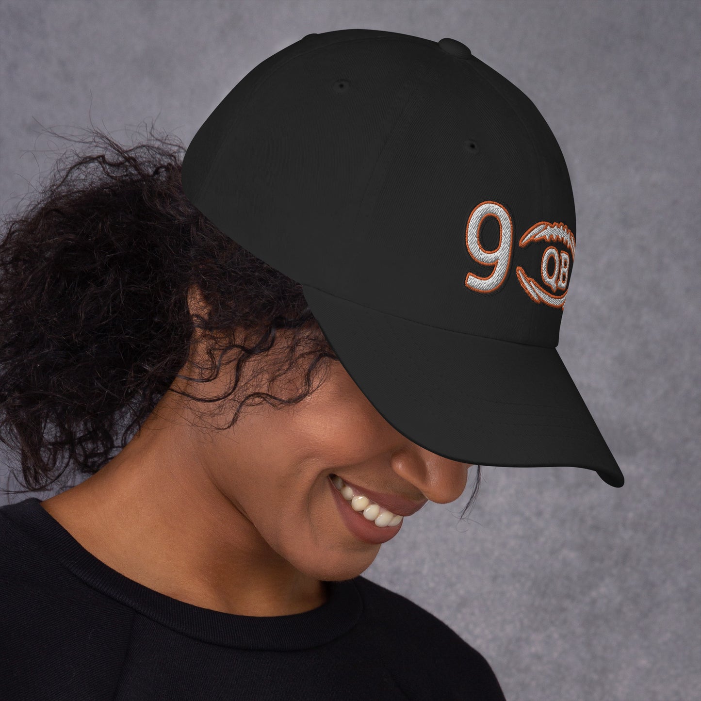 Joe Burrow Hat / QB Hat / Quarterback Hat / 9 Hat / 9QB Bengals Hat