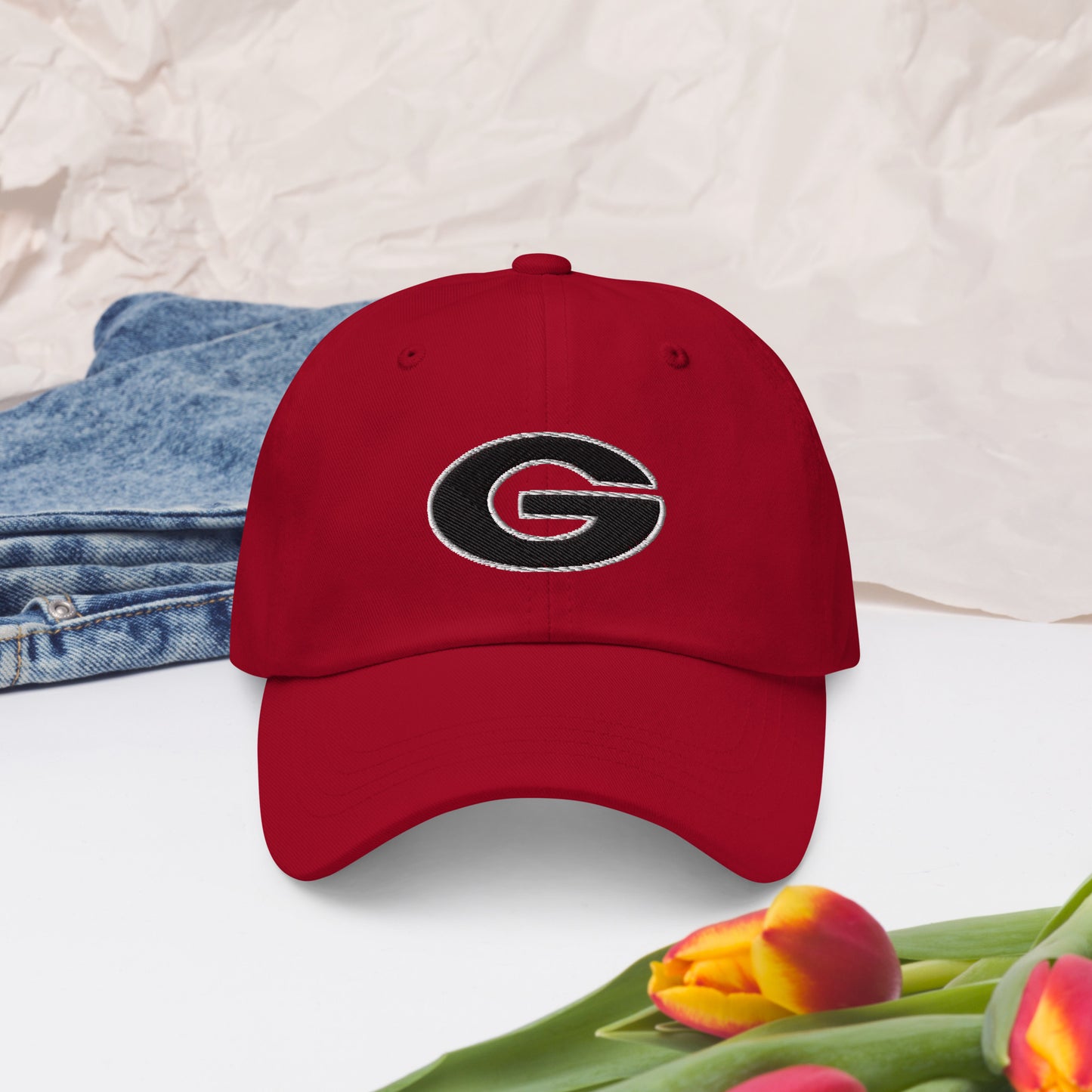 Georgia Football hat / National Championship 2023 / G Dad hat