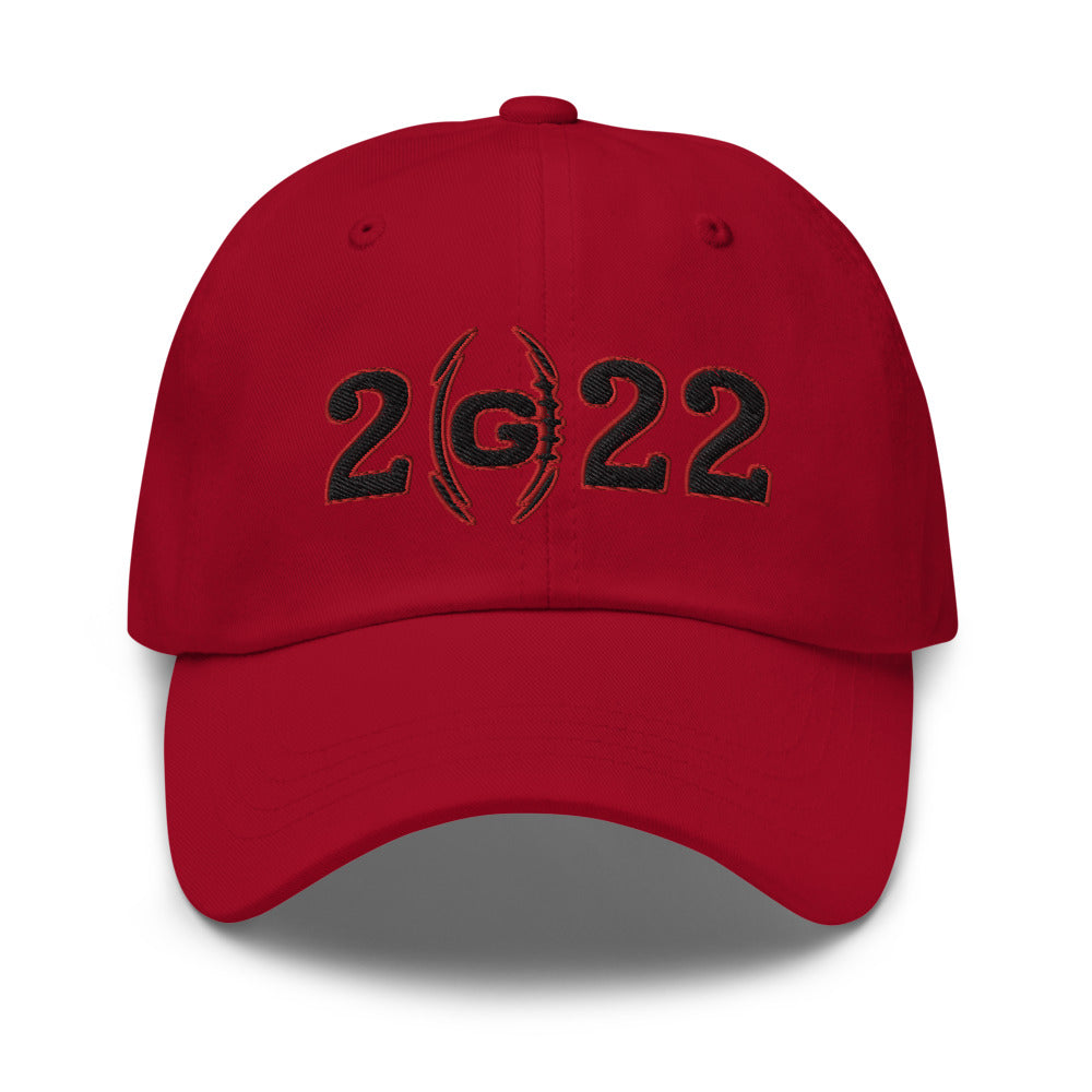 Georgia Football hat / National Championship 2022 / G Dad hat