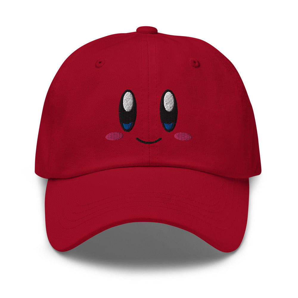 Kirby Hat / Funny Face Kirby / Kirby Dad hat