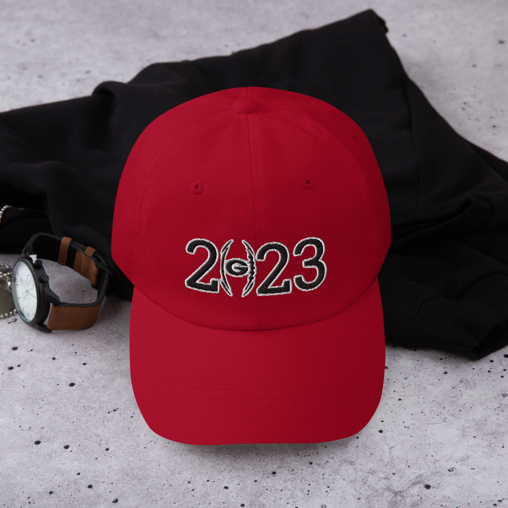 Georgia Football hat / National Championship 2023 / G Dad hat