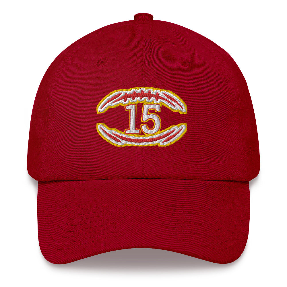 Mahomes Hat / Mahomes 15 Hat / 15 Hat / Chiefs Dad hat