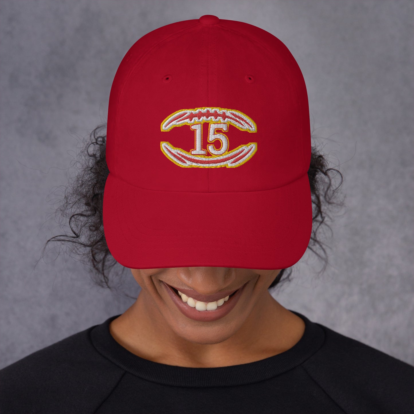 Mahomes Hat / Mahomes 15 Hat / 15 Hat / Chiefs Dad hat